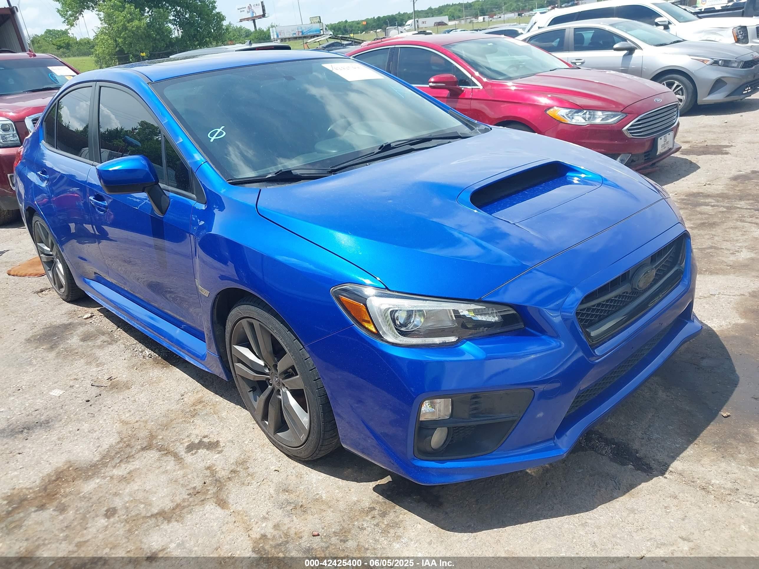 2016 Subaru WRX Limited, VIN JF1VA1J6XG9822554 — Hail