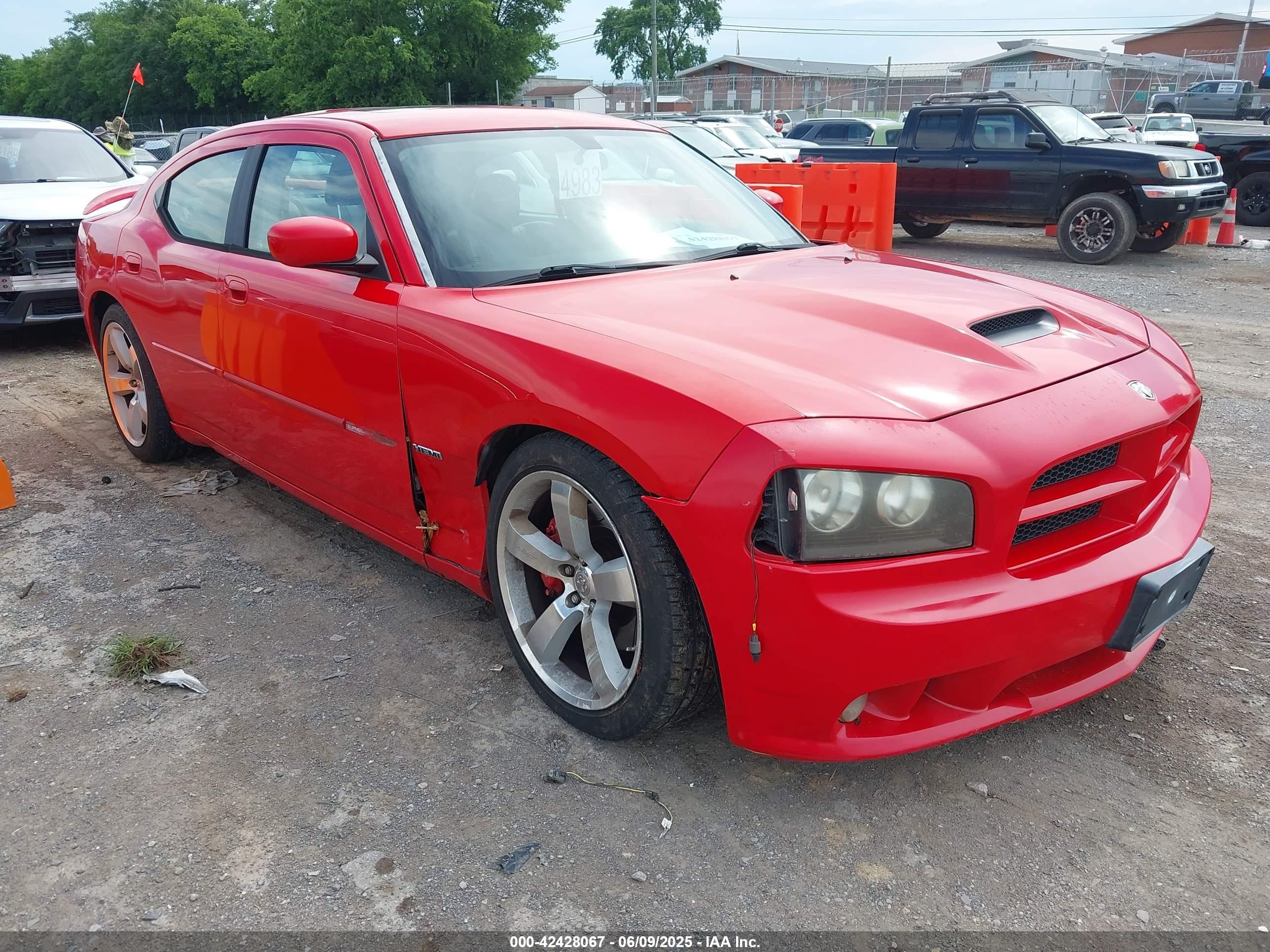 2007 Dodge Charger SRT-8, VIN 2B3KA73W67H685479 — Фото с аукциона