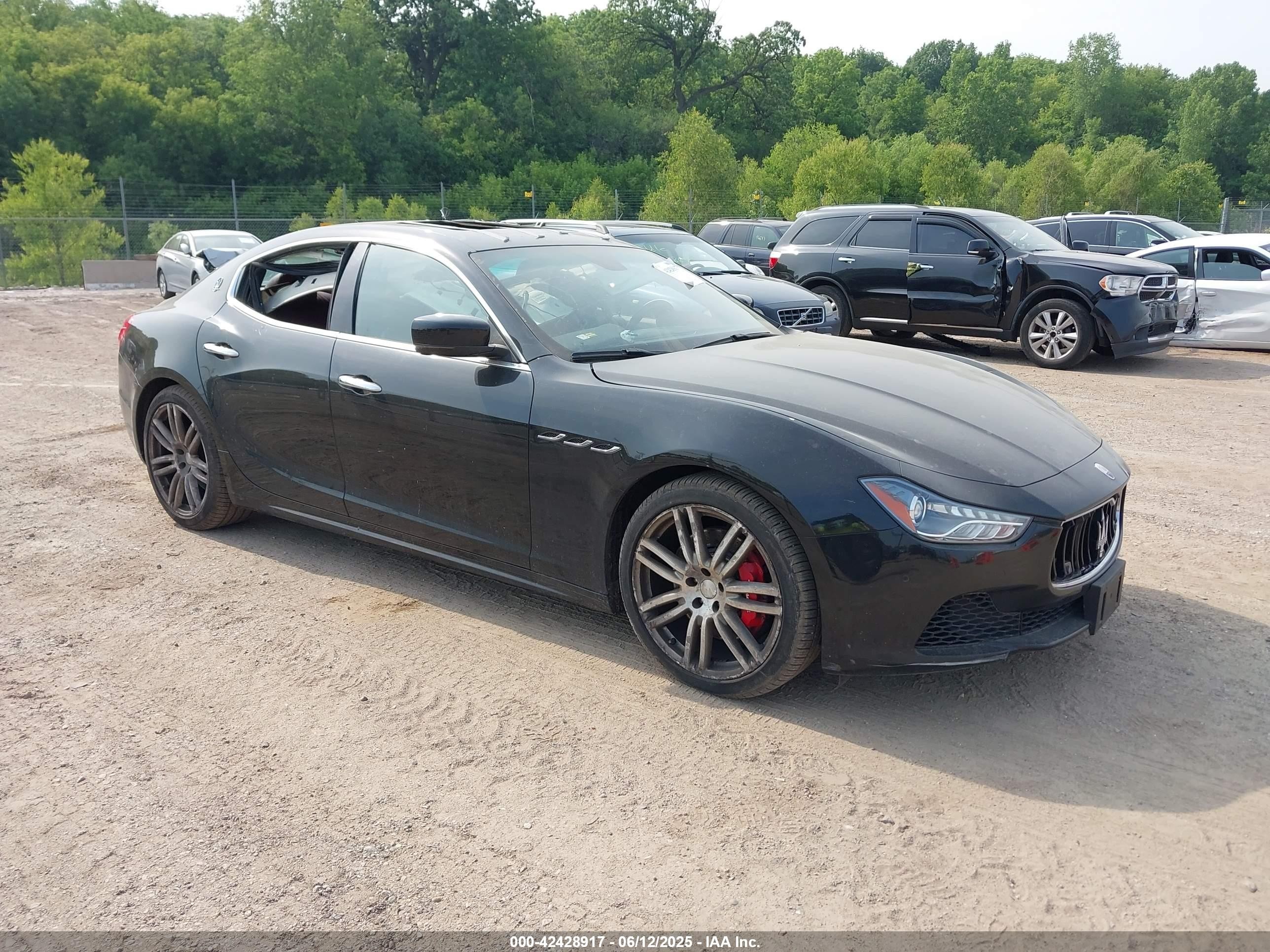 2016 Maserati Ghibli S Q4, VIN ZAM57RTA9G1167788 — Roof