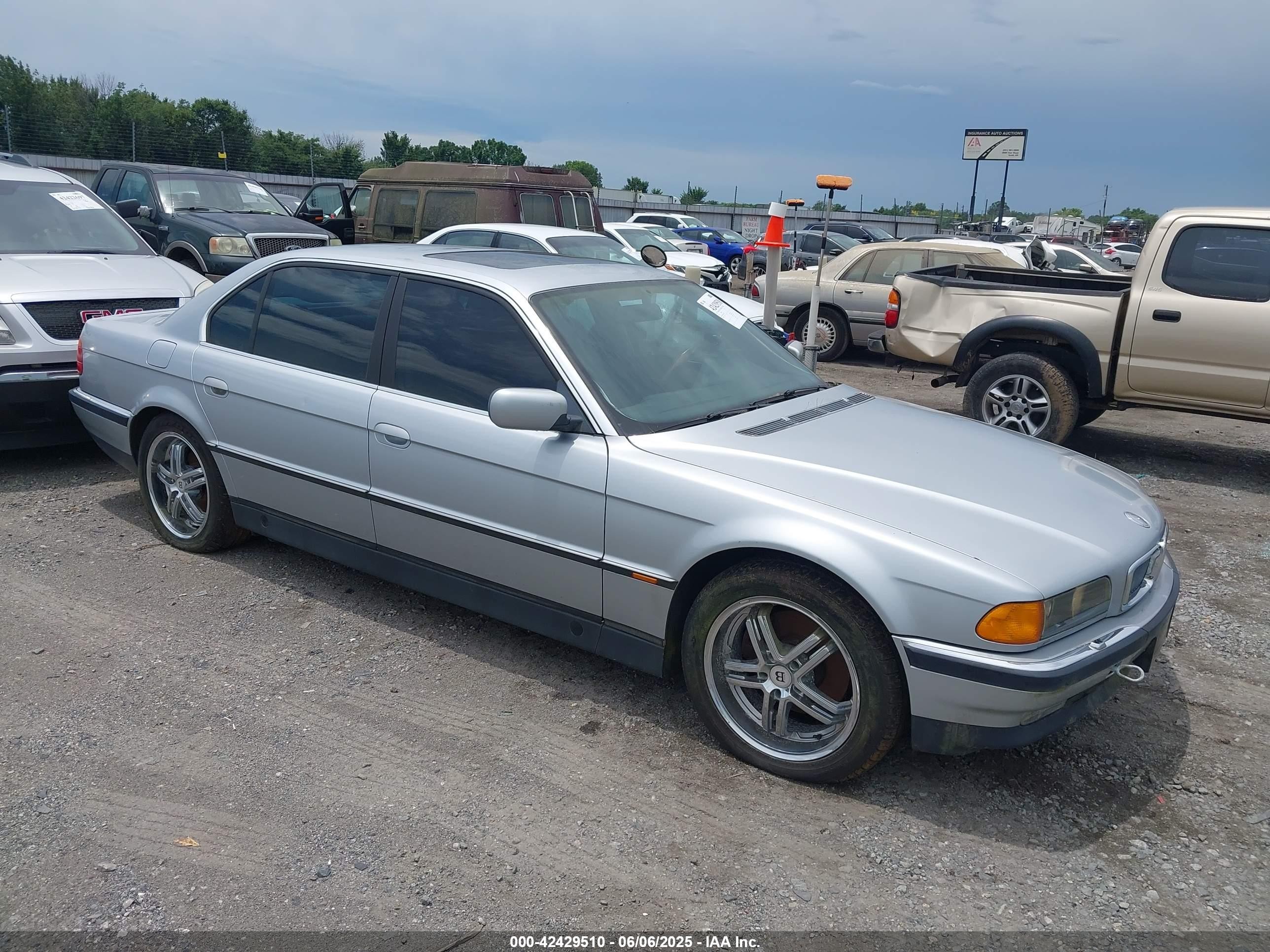1997 BMW 7 Series 740iL, VIN WBAGJ8329VDL42275 — Side