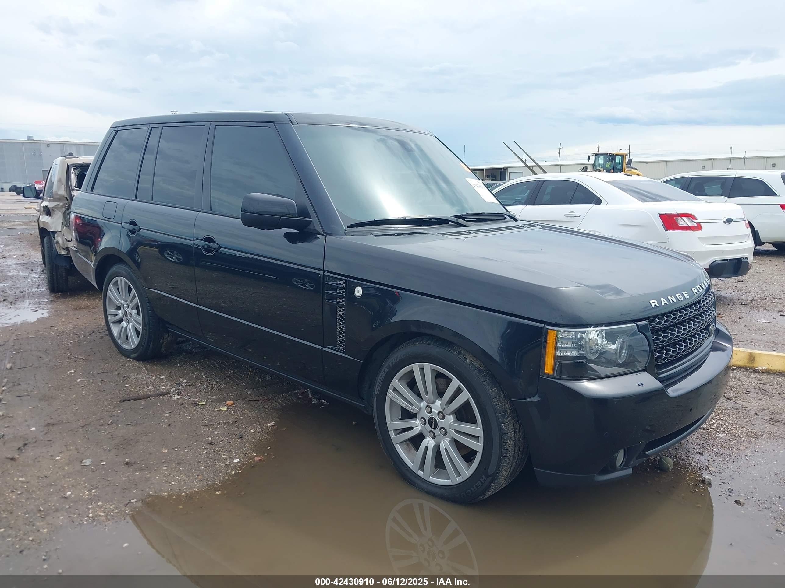 2012 Land Rover Range Rover HSE Lux, VIN SALMF1D40CA391029 — Interior fire