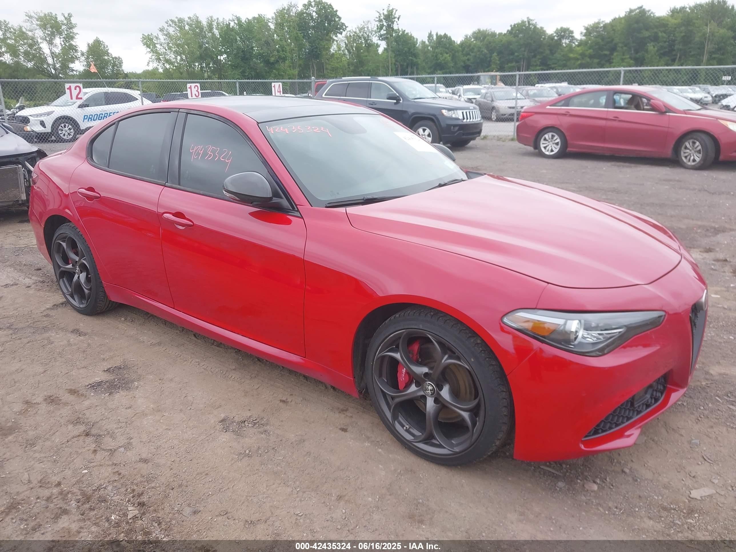 2019 Alfa Romeo Giulia, VIN ZARFANAN1K7598906 — Mechanical
