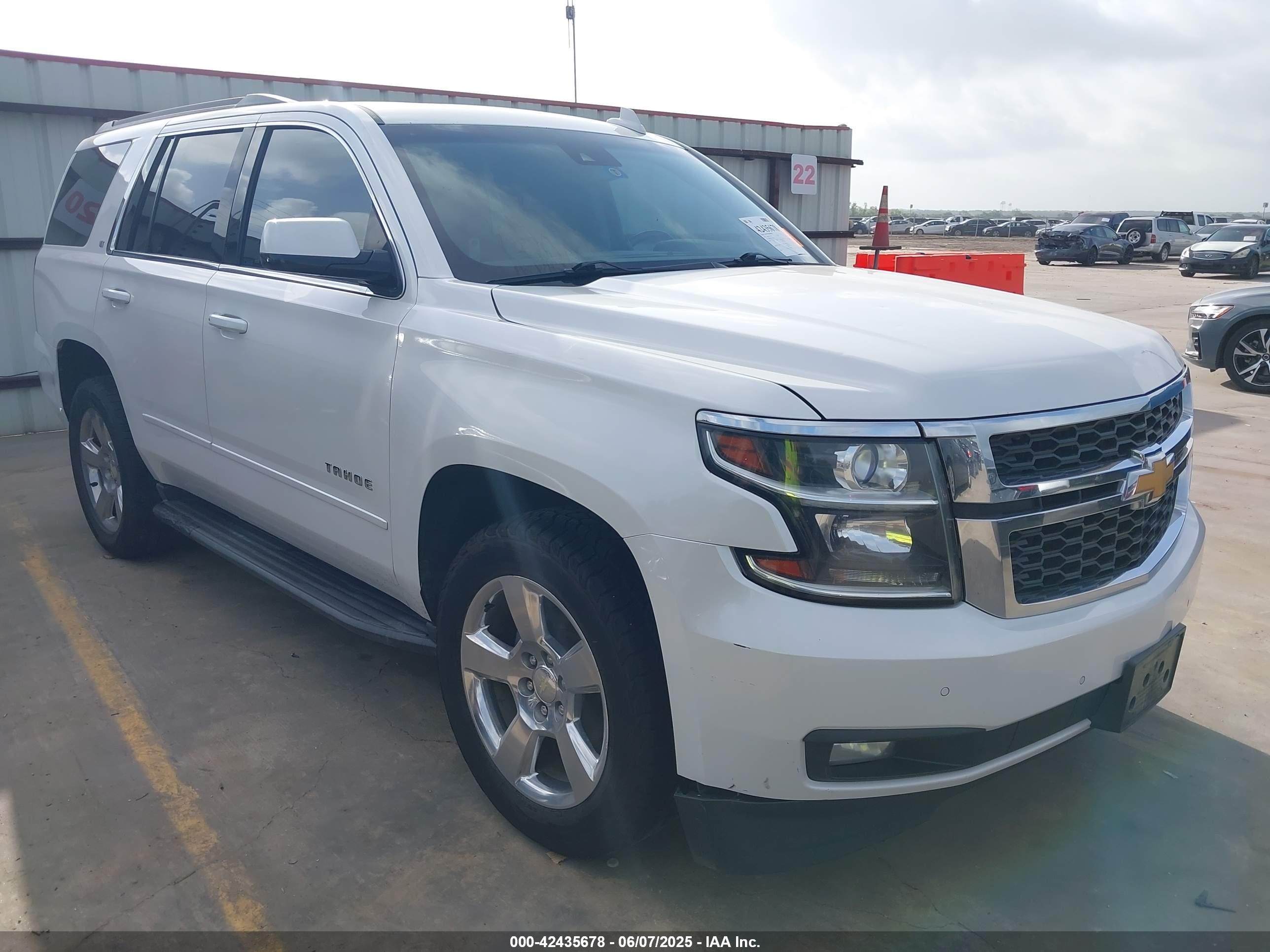 2016 Chevrolet Tahoe LT, VIN 1GNSCBKC2GR478968 — Hail