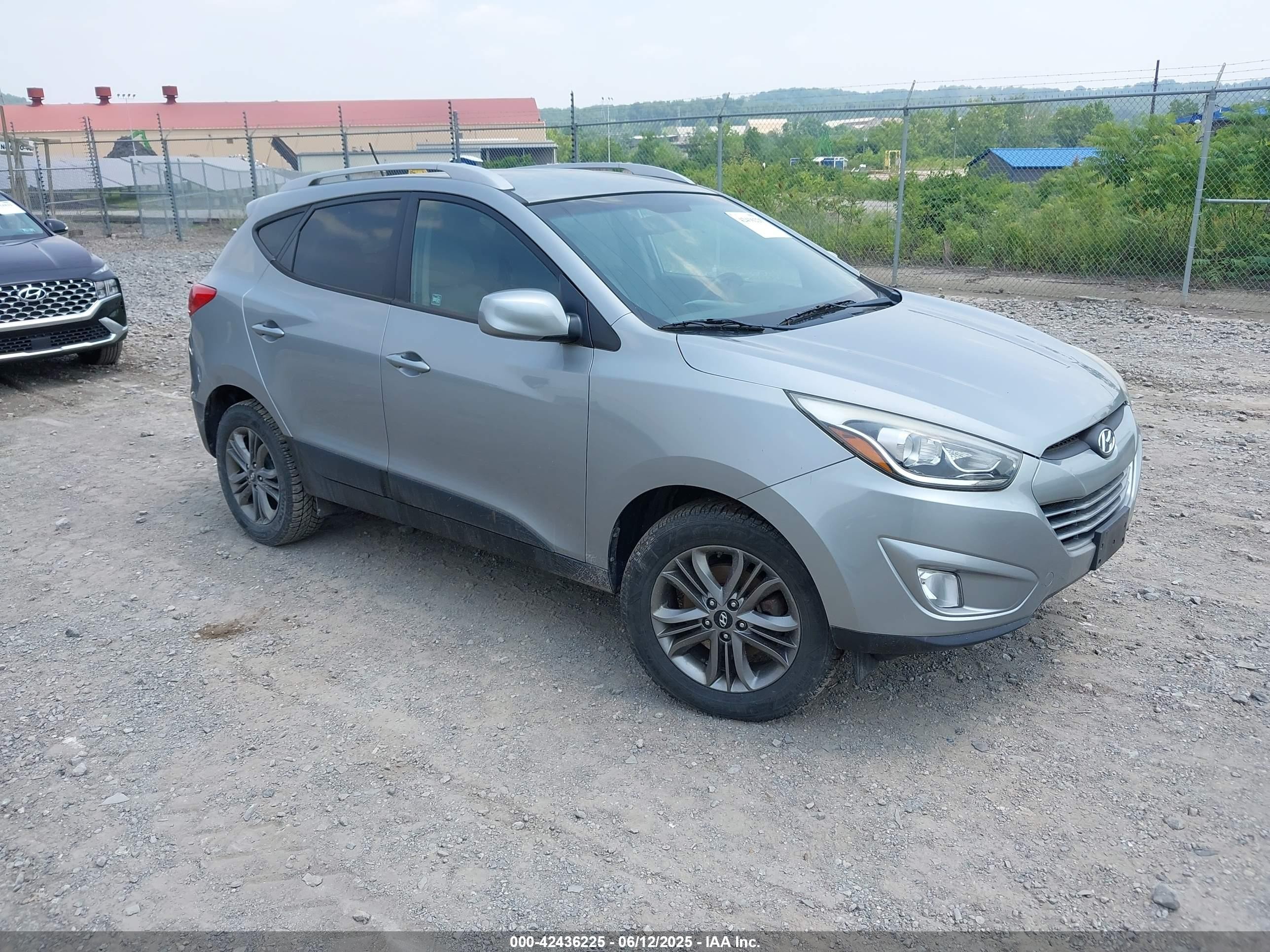 2014 Hyundai Tucson SE, VIN KM8JU3AG3EU836290 — Theft recovery