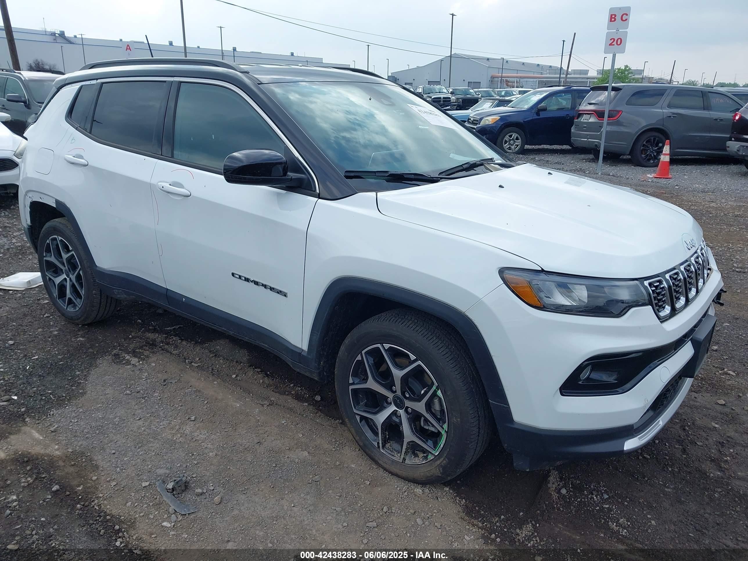 2025 Jeep Compass Limited, VIN 3C4NJDCN0ST502532 — По всему кузову