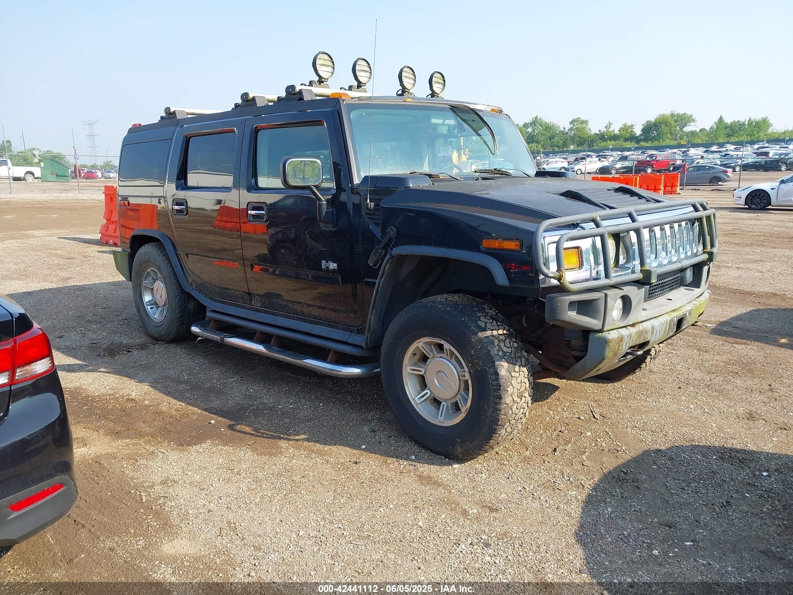2004 Hummer H2, VIN 5GRGN23U64H122135 — Roof