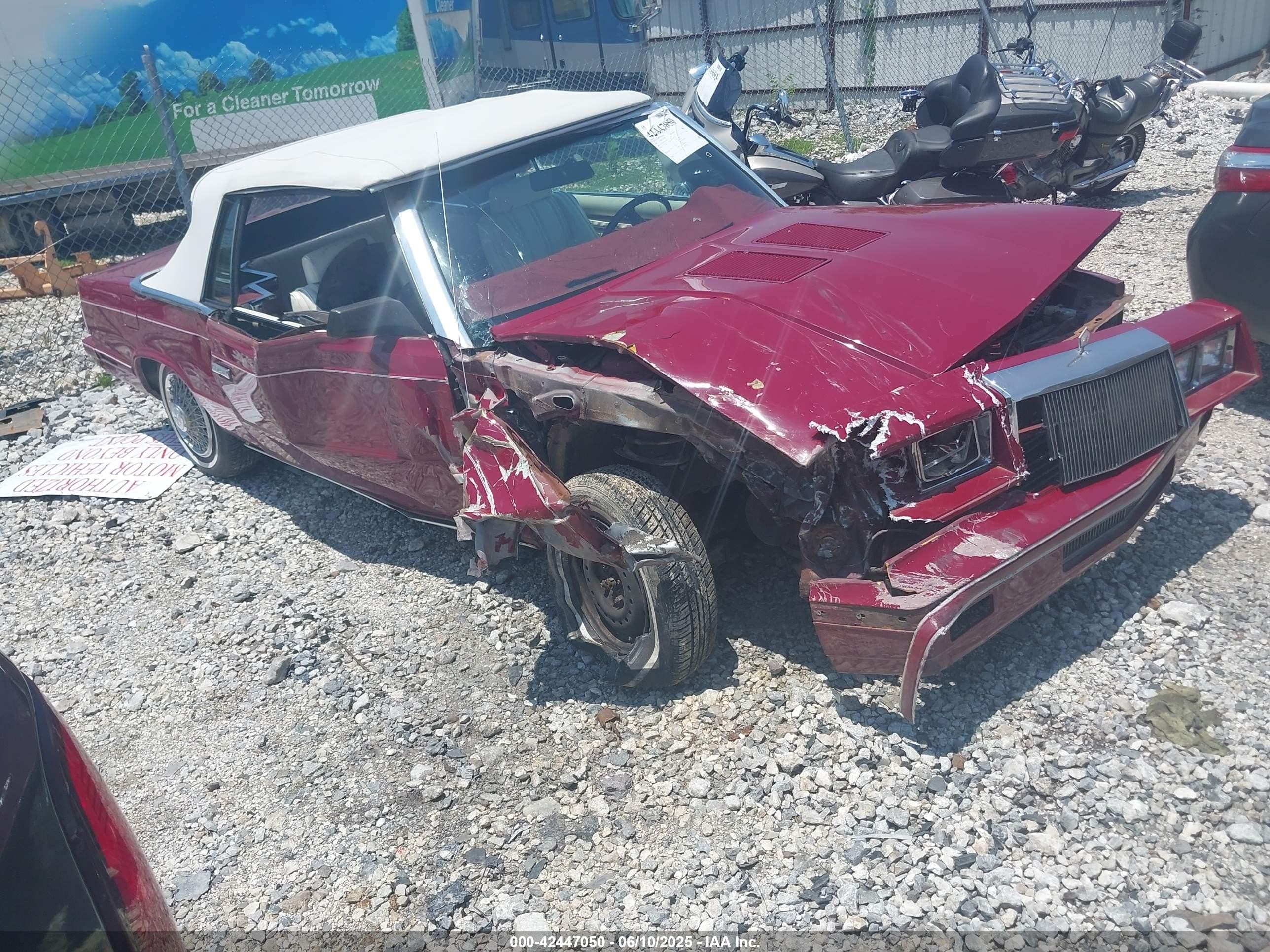 1984 Chrysler LeBaron Mark Cross, VIN 1C3BC55EXEG253105 — Front end