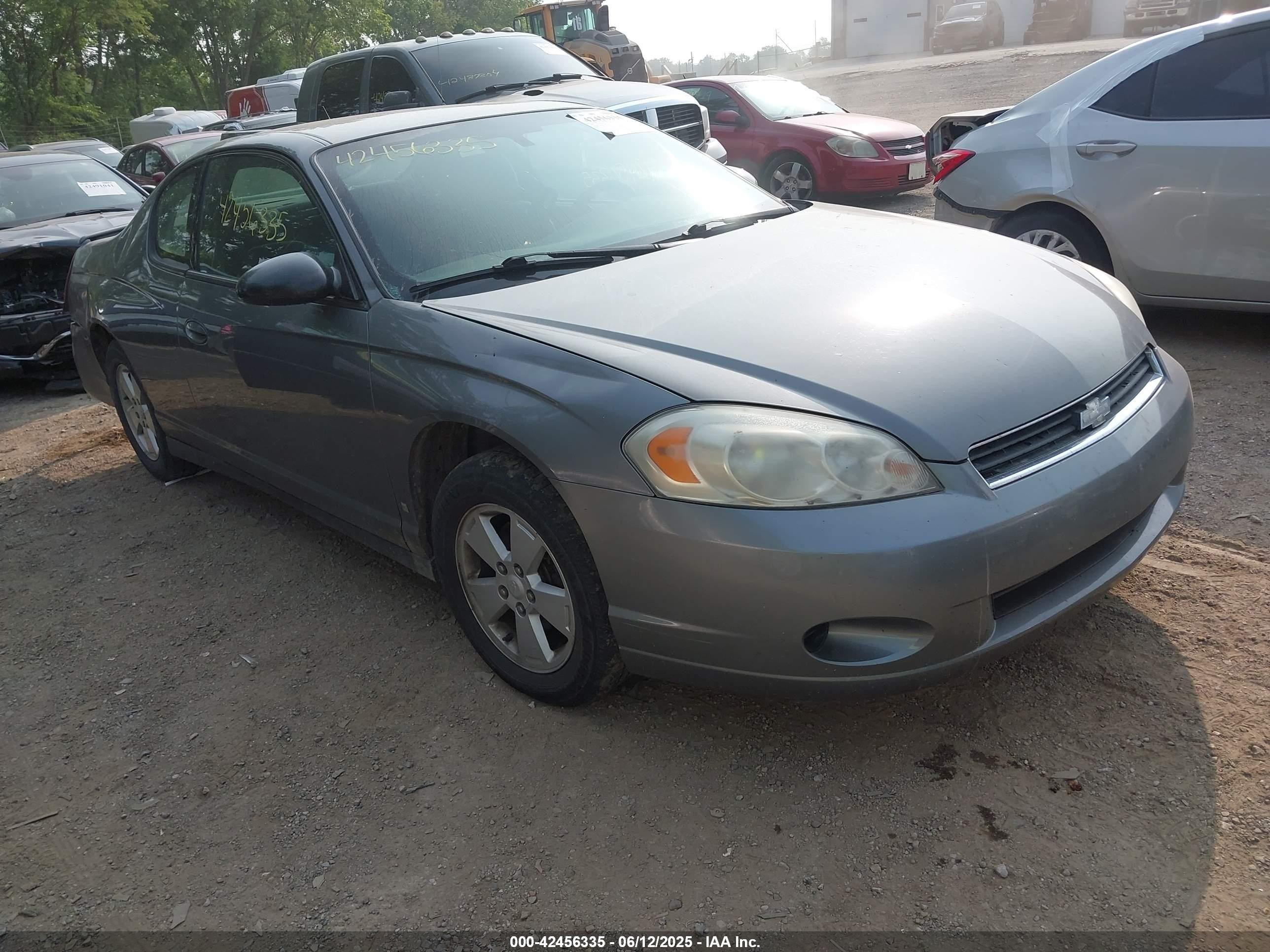 2006 Chevrolet Monte Carlo LT 3.5L, VIN 2G1WM15K369213787 — Rear end