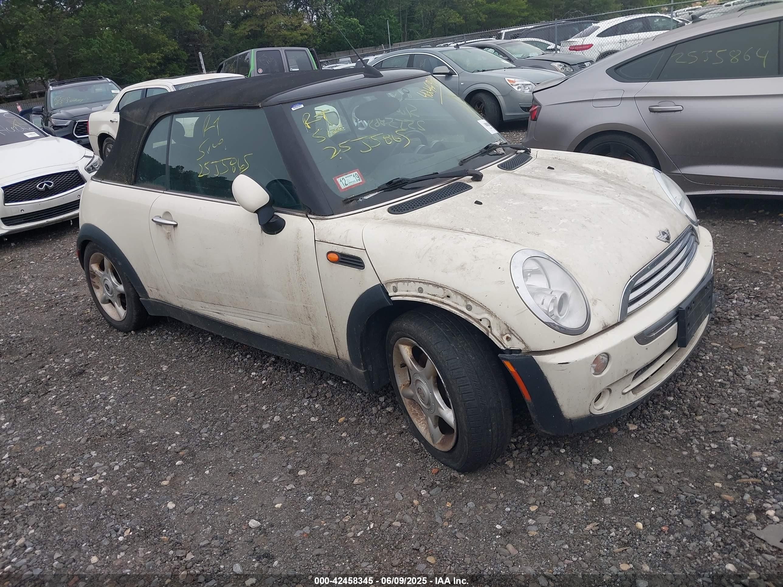 2006 MINI Convertible, VIN WMWRF33506TF65502 — По всему кузову