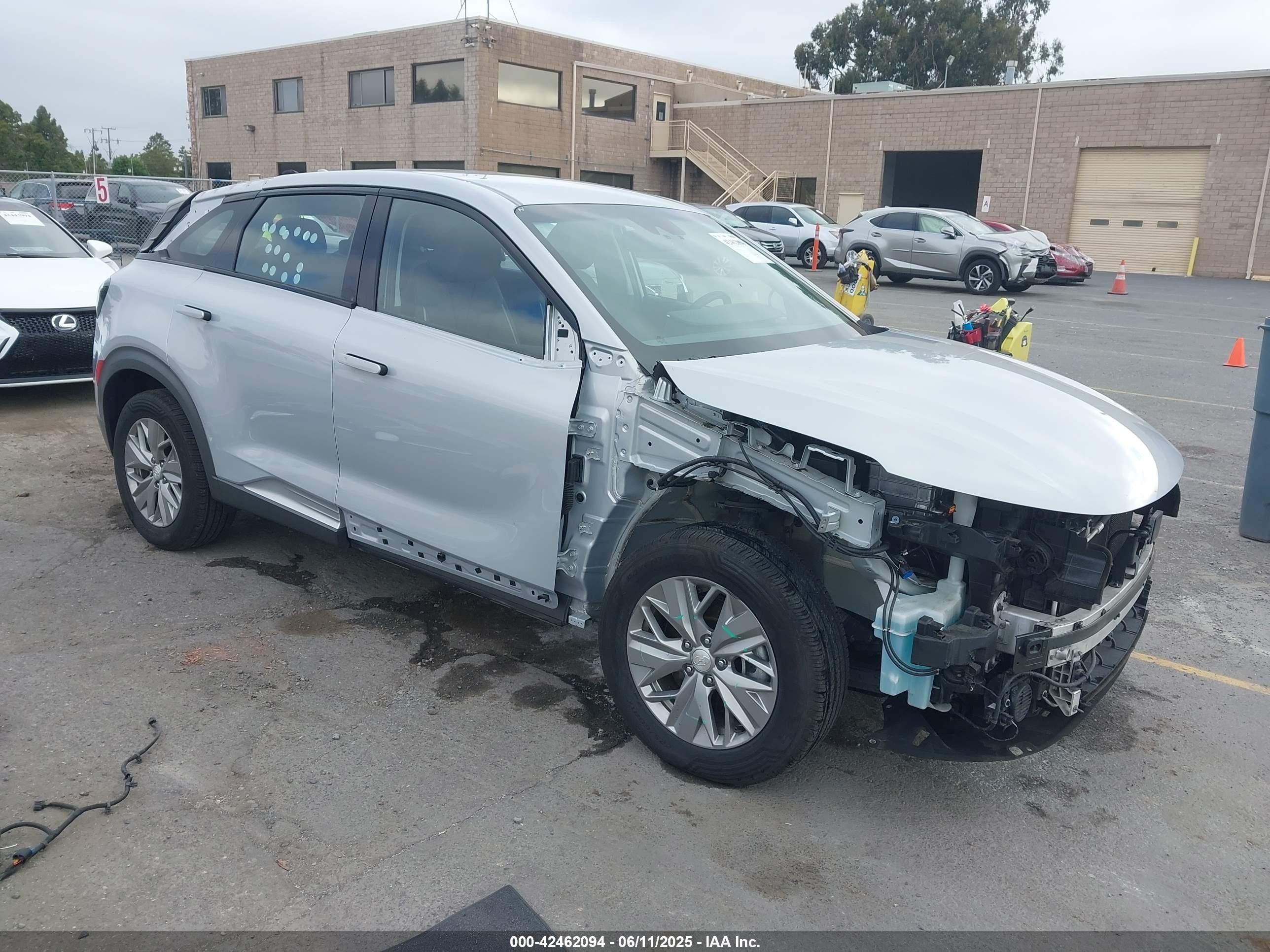 2019 Hyundai NEXO Blue, VIN KM8J74A63KU003444 — Front end