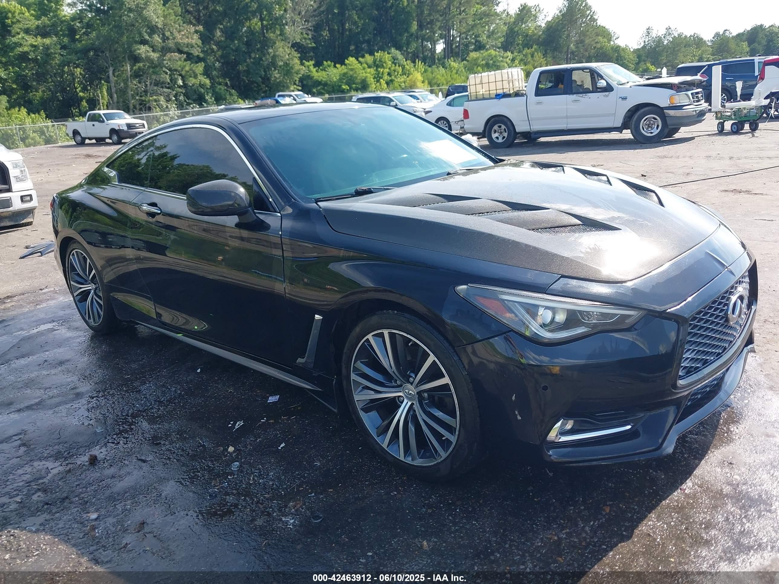 2017 Infiniti Q60 Premium, VIN JN1EV7EL1HM550544 — Fresh water flood
