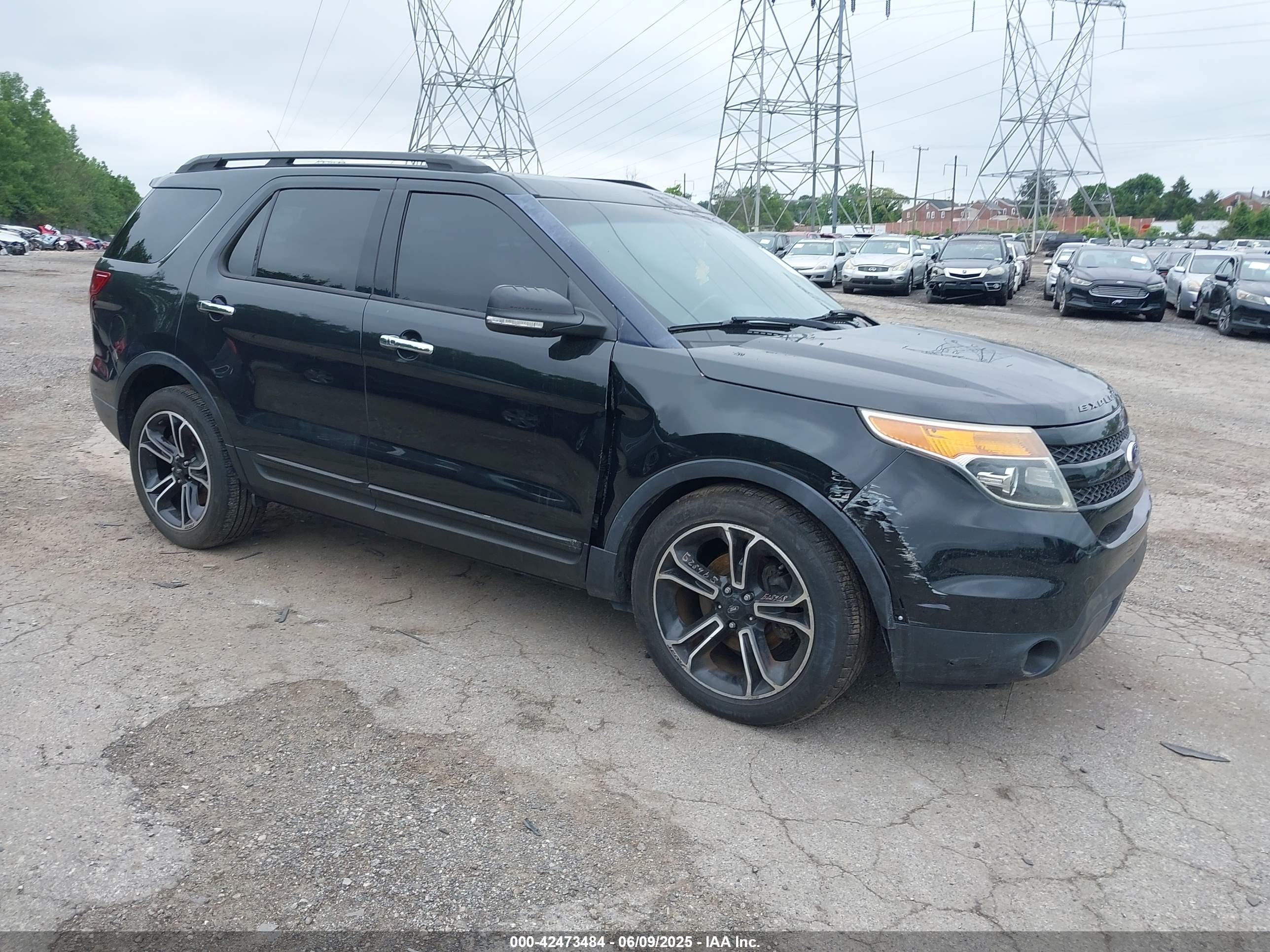 2014 Ford Explorer Sport, VIN 1FM5K8GT2EGA25894 — Auction photo