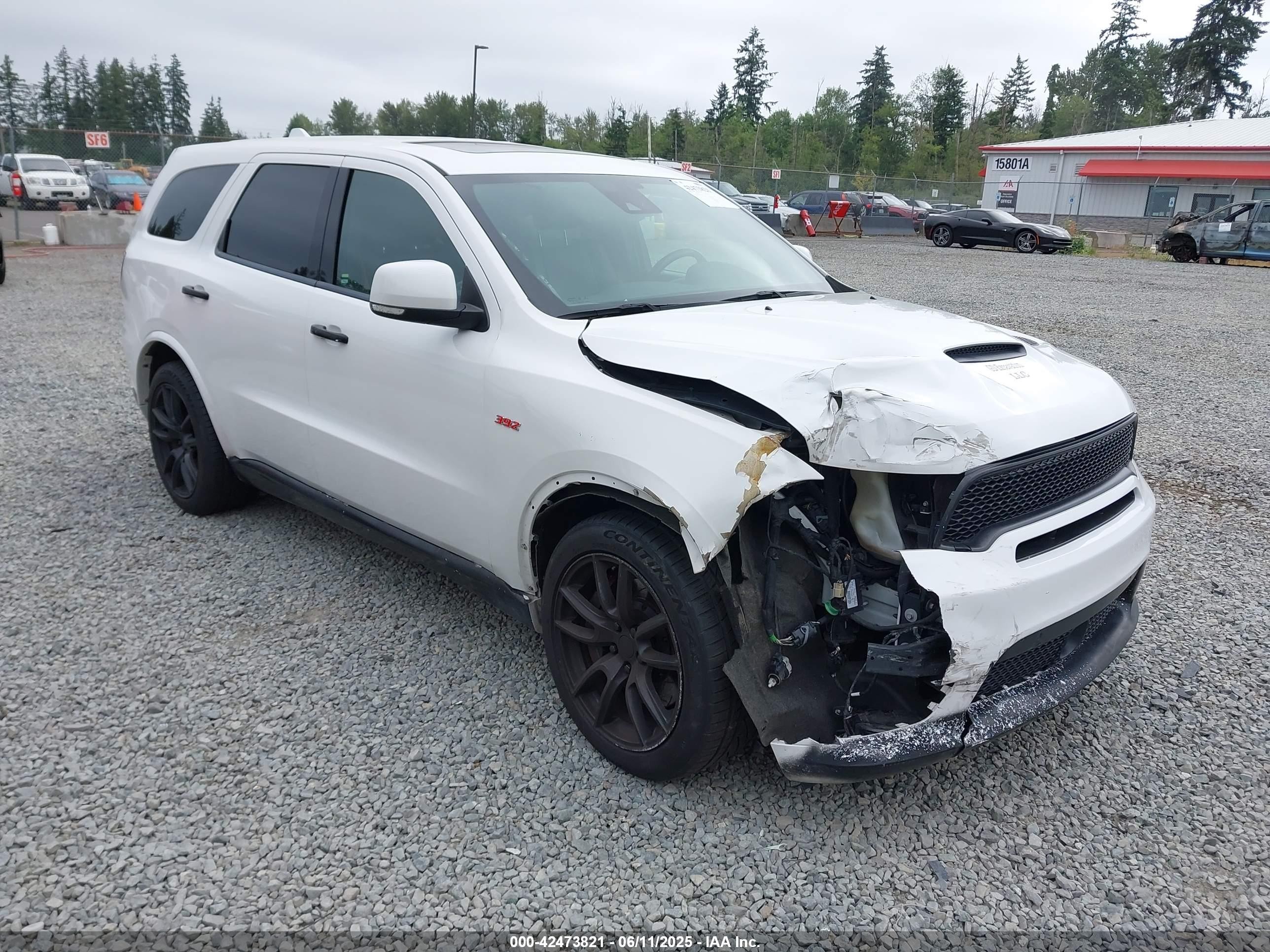 2019 Dodge Durango SRT, VIN 1C4SDJGJ0KC581440 — Auction photo