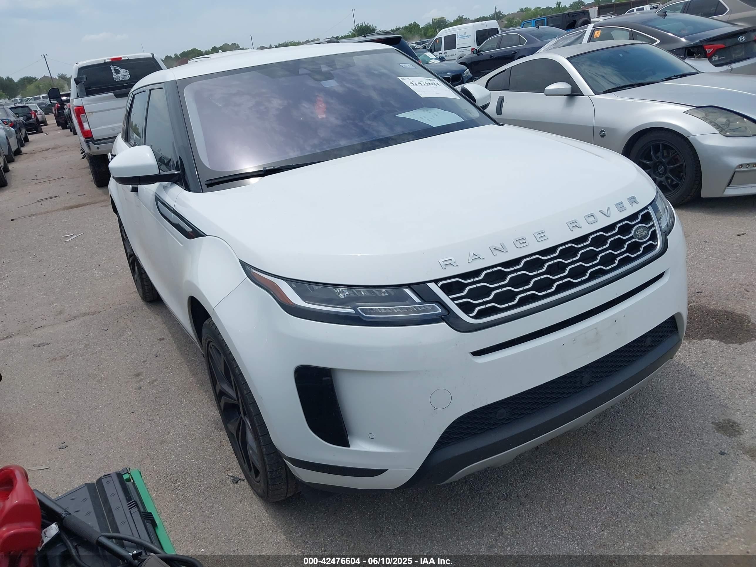 2020 Land Rover Range Rover Evoque S, VIN SALZJ2FX2LH020088 — Auction photo
