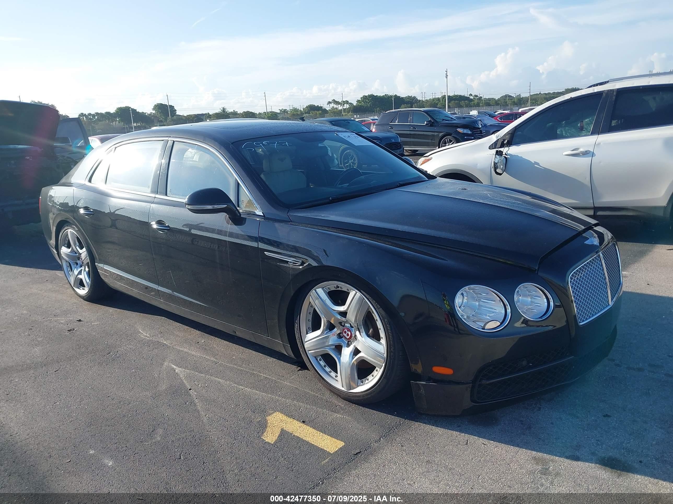 2015 Bentley Flying Spur V8, VIN SCBET9ZA2FC041866 — Water / flood