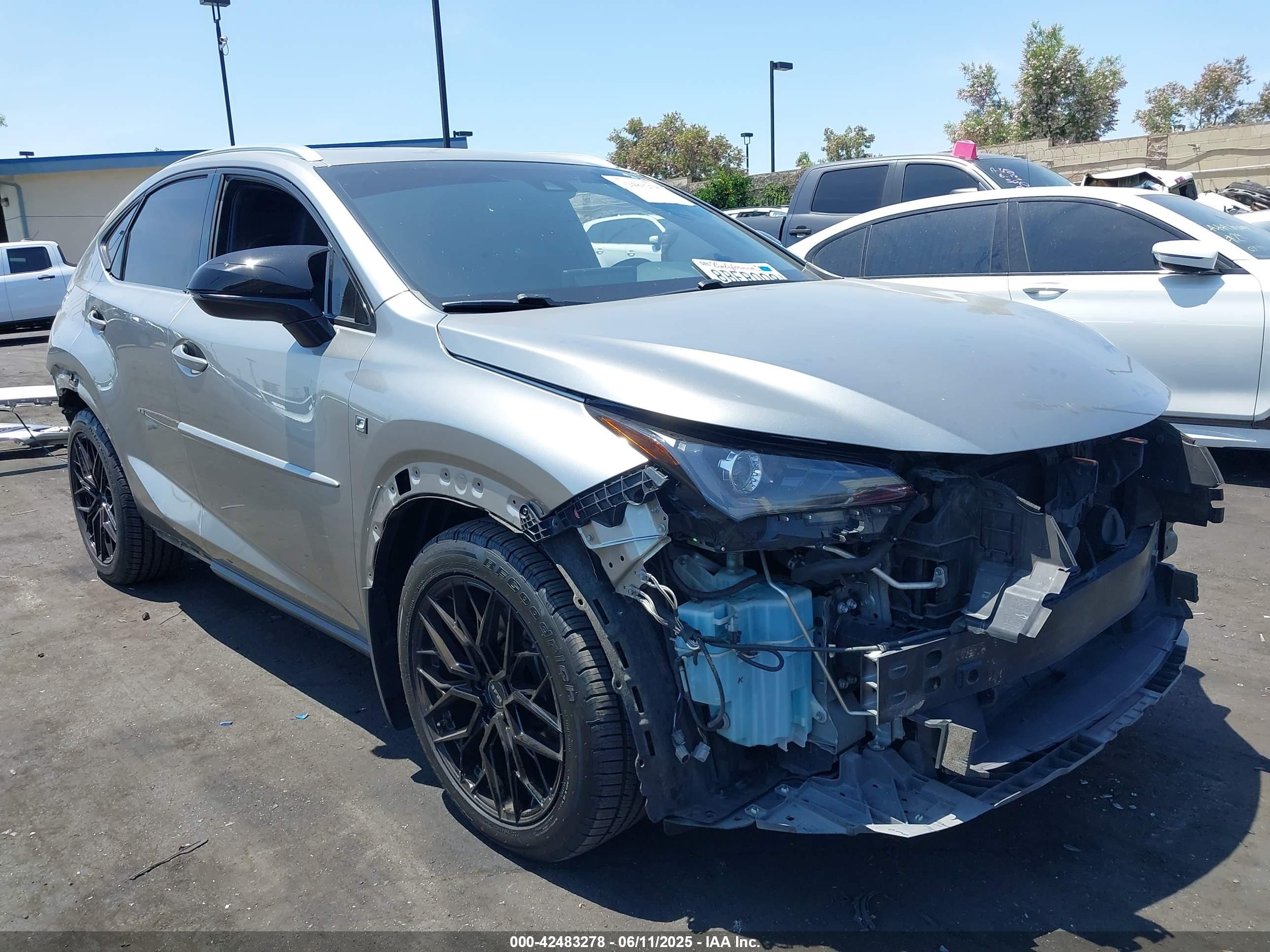 2018 Lexus NX 300, VIN JTJYARBZ5J2090314 — Rear end