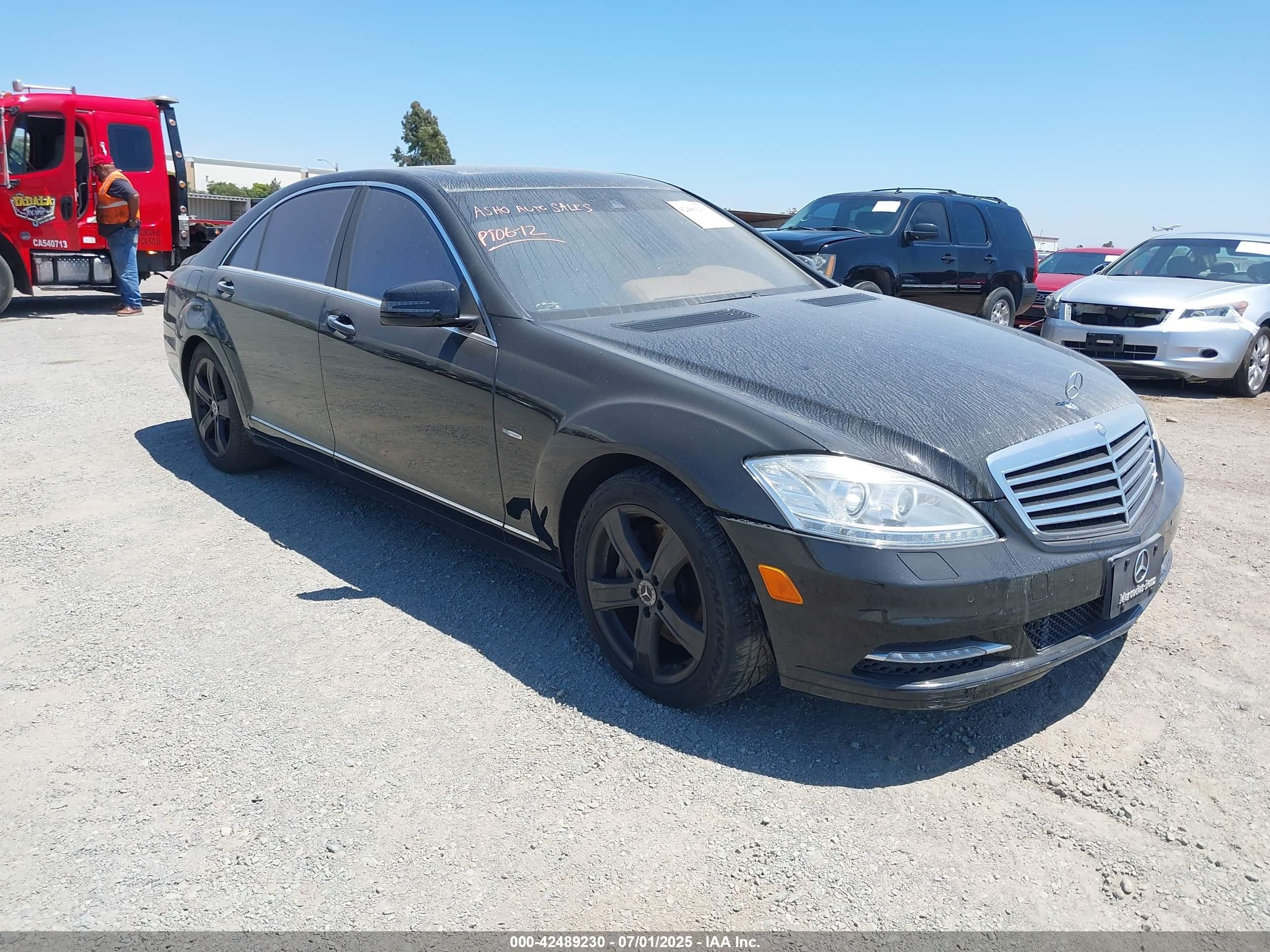 2012 Mercedes-Benz S 550, VIN WDDNG7DB1CA440707 — Auction photo