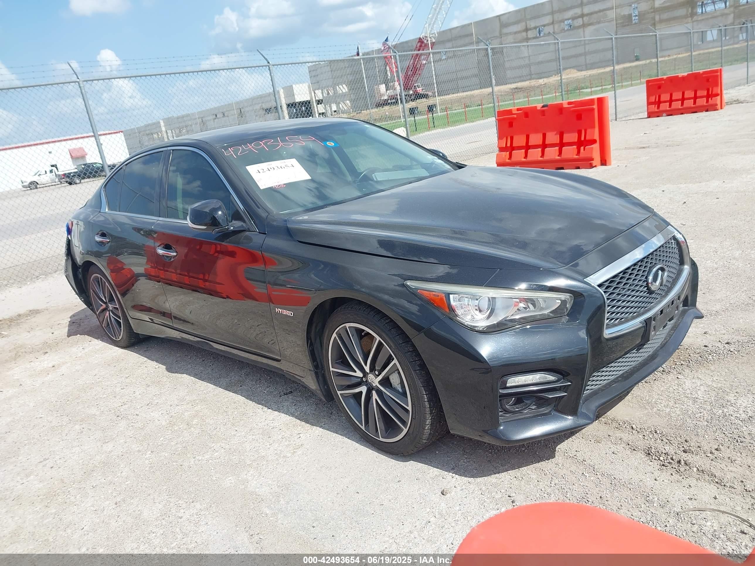2014 Infiniti Q50 Hybrid Sport, VIN JN1AV7AR6EM702824 — All over