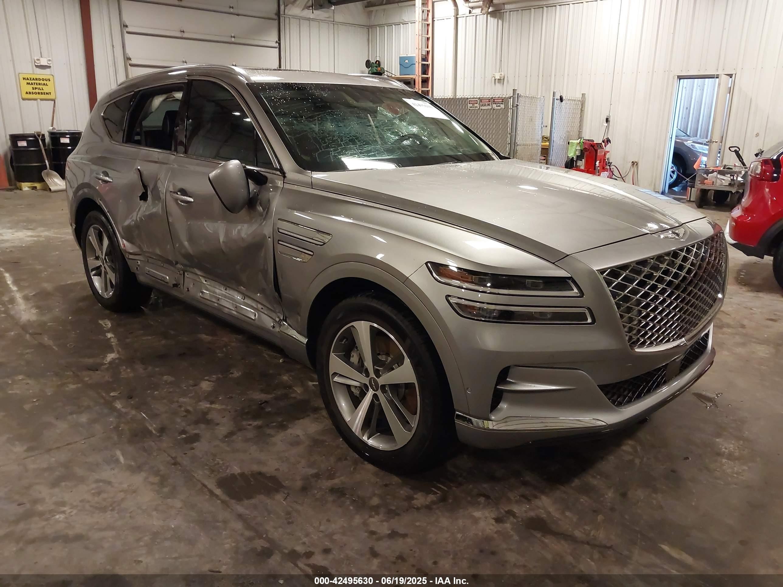 2023 Genesis GV80, VIN KMUHBDSB4PU130267 — Auction photo