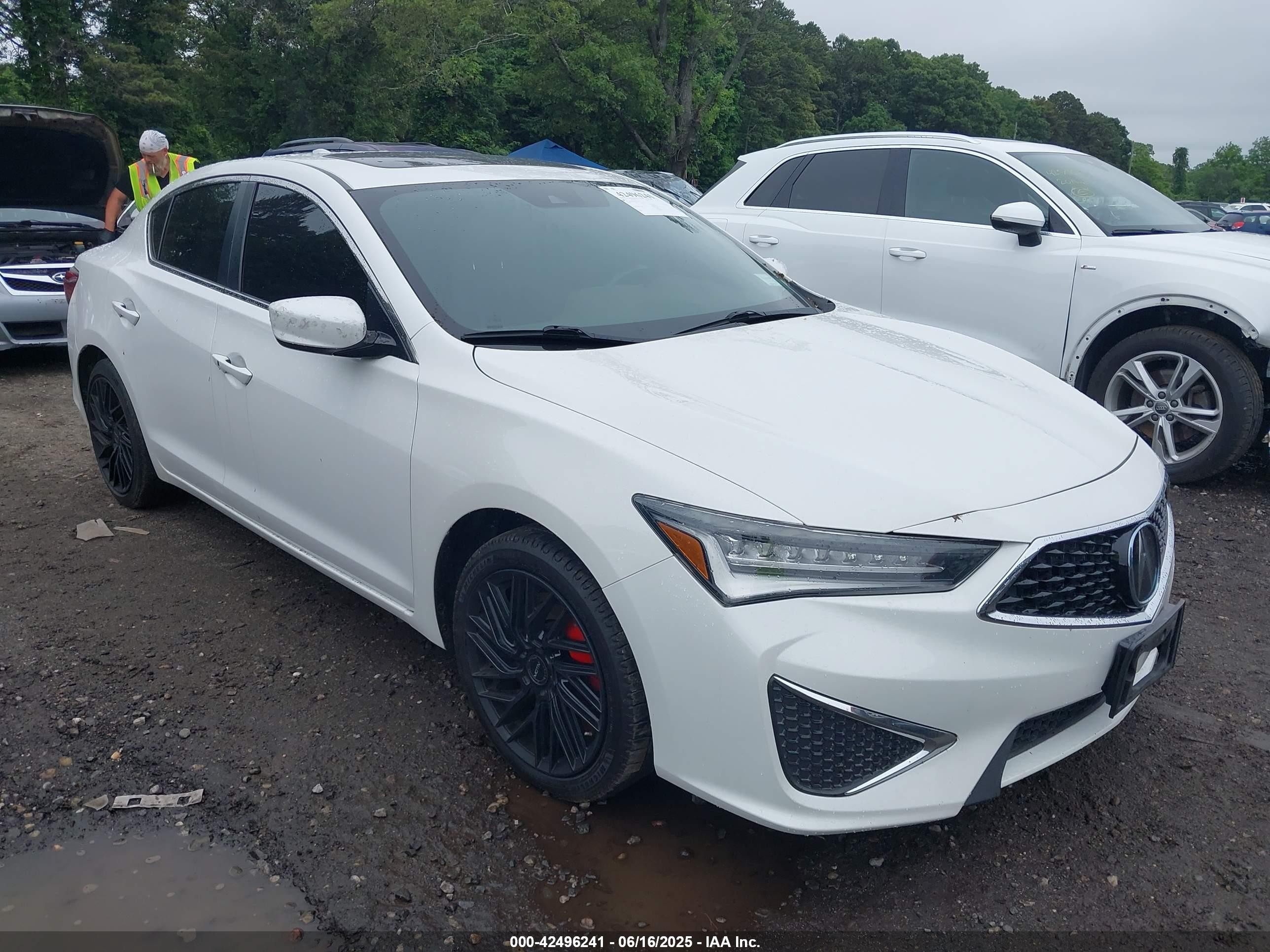2019 Acura ILX, VIN 19UDE2F35KA004138 — Пожар в салоне