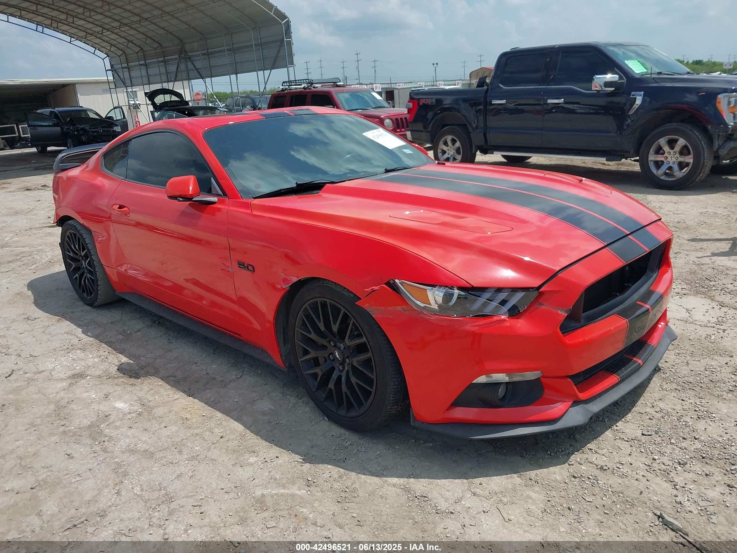 2015 Ford Mustang GT, VIN 1FA6P8CF8F5413189 — Roof