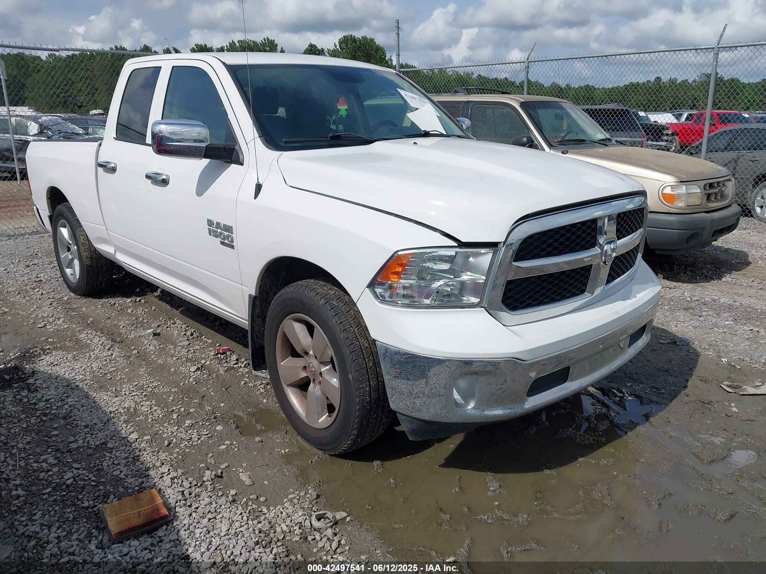 2022 Ram 1500 Tradesman, VIN 1C6RR7FG2NS156778 — Повреждение рамы