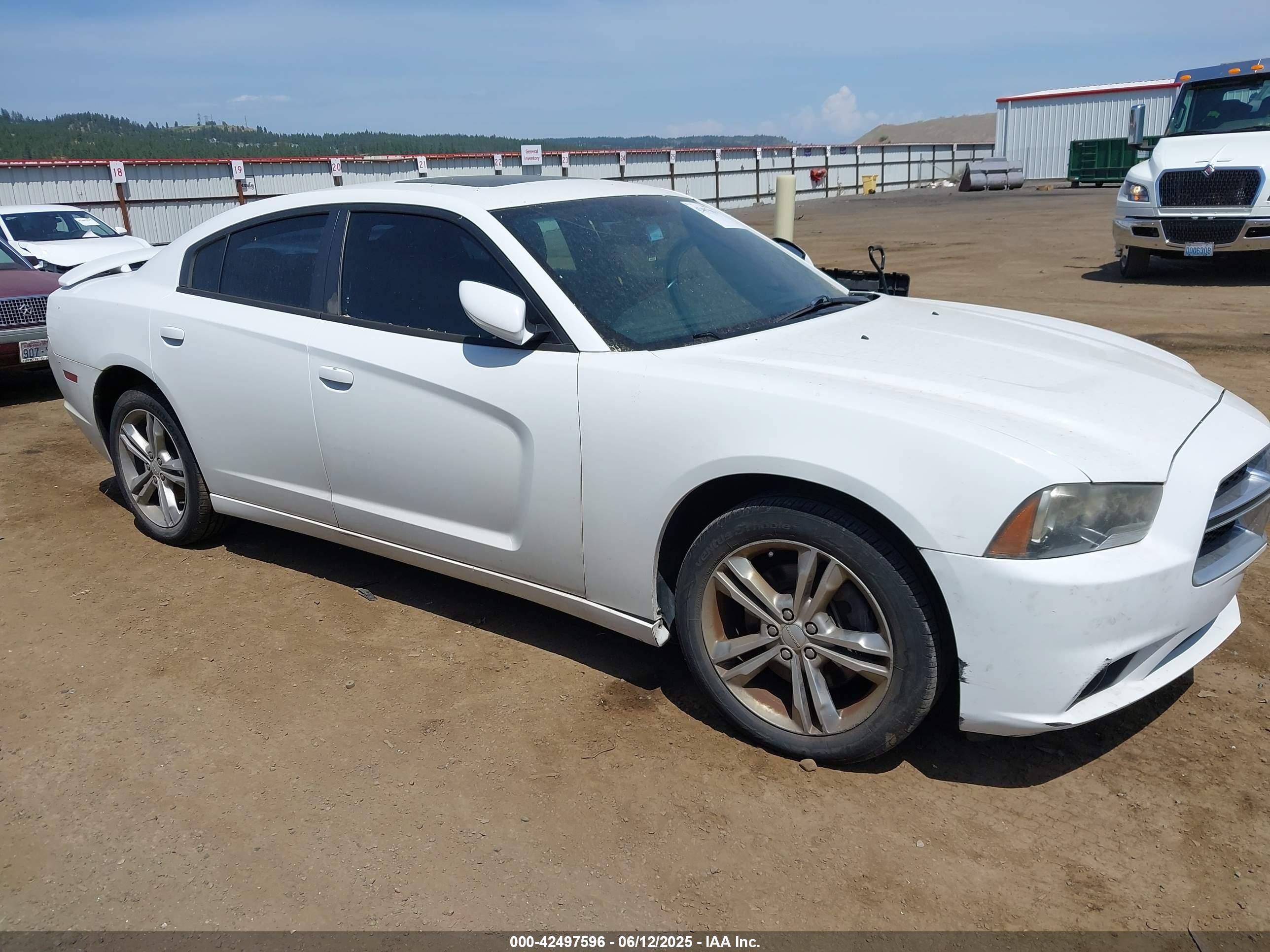 2012 Dodge Charger SXT, VIN 2C3CDXJG1CH290758 — Auction photo