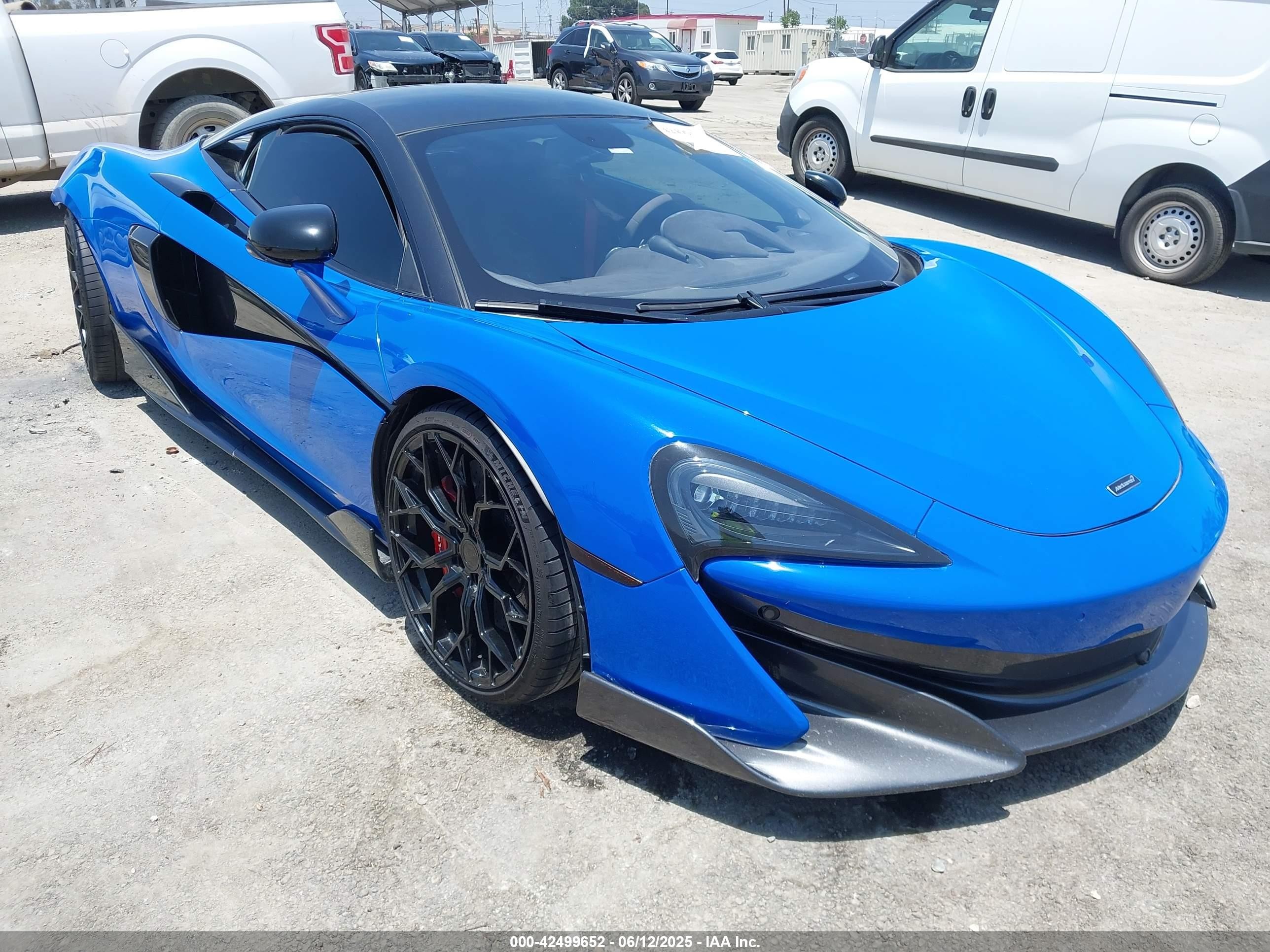 2019 McLaren 600LT, VIN SBM13RAA1KW007439 — Rear end