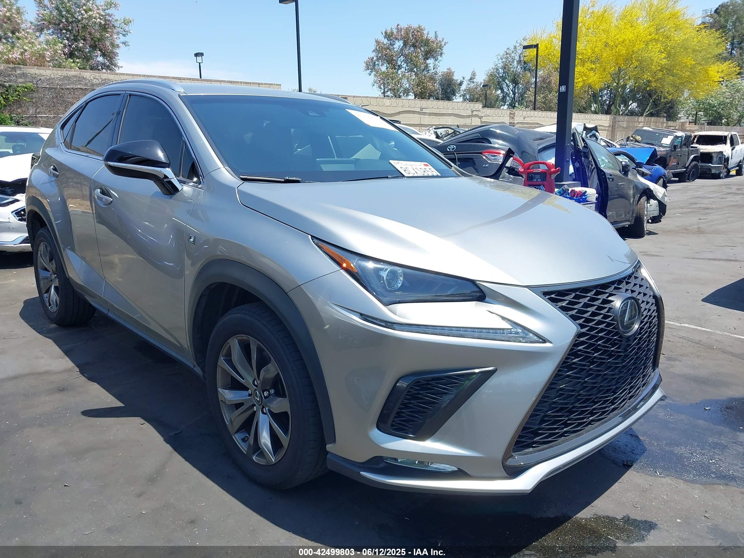 2018 Lexus NX 300, VIN JTJYARBZXJ2095153 — Side
