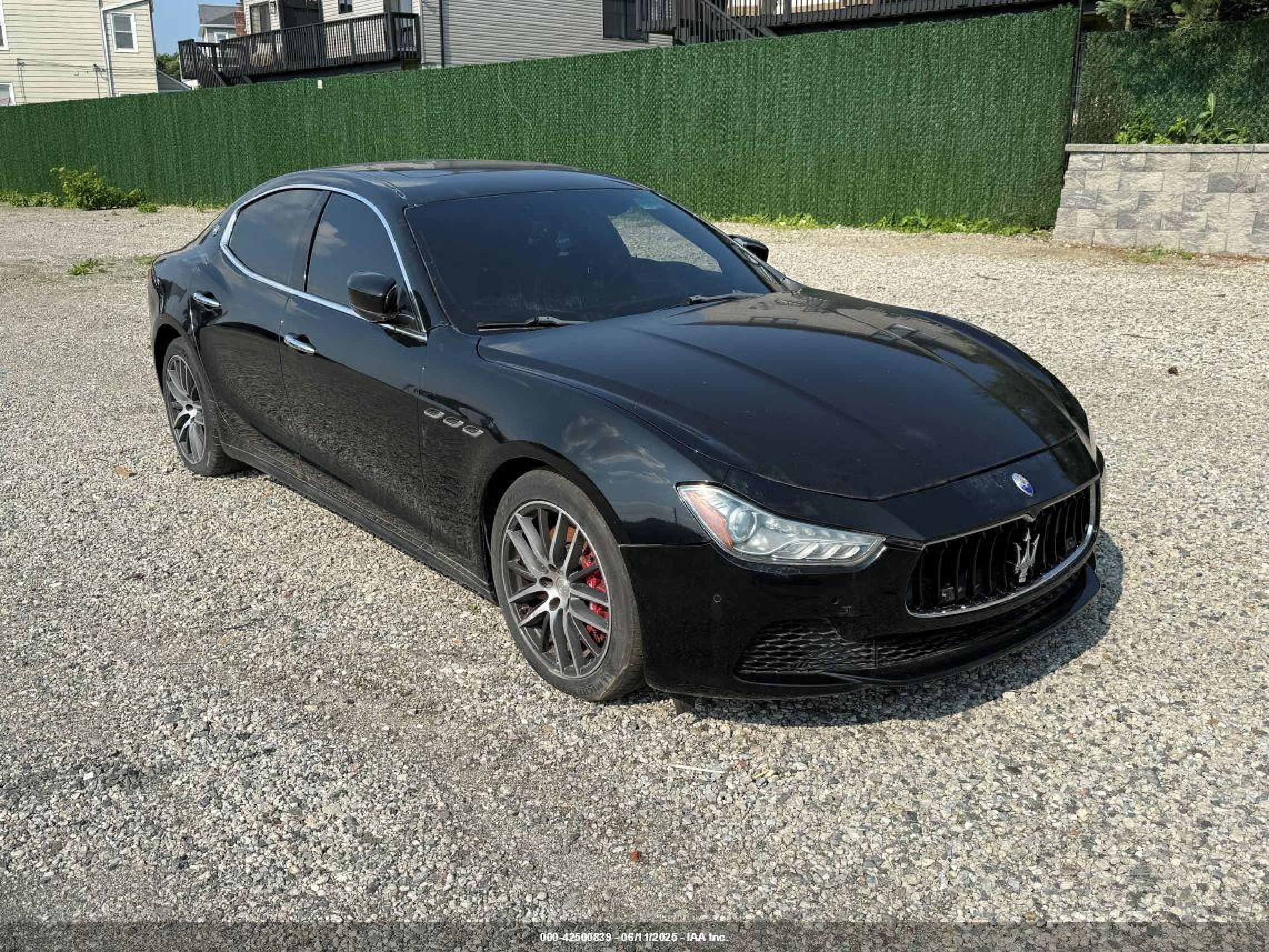 2016 Maserati Ghibli S Q4, VIN ZAM57RTA5G1185172 — Не указано