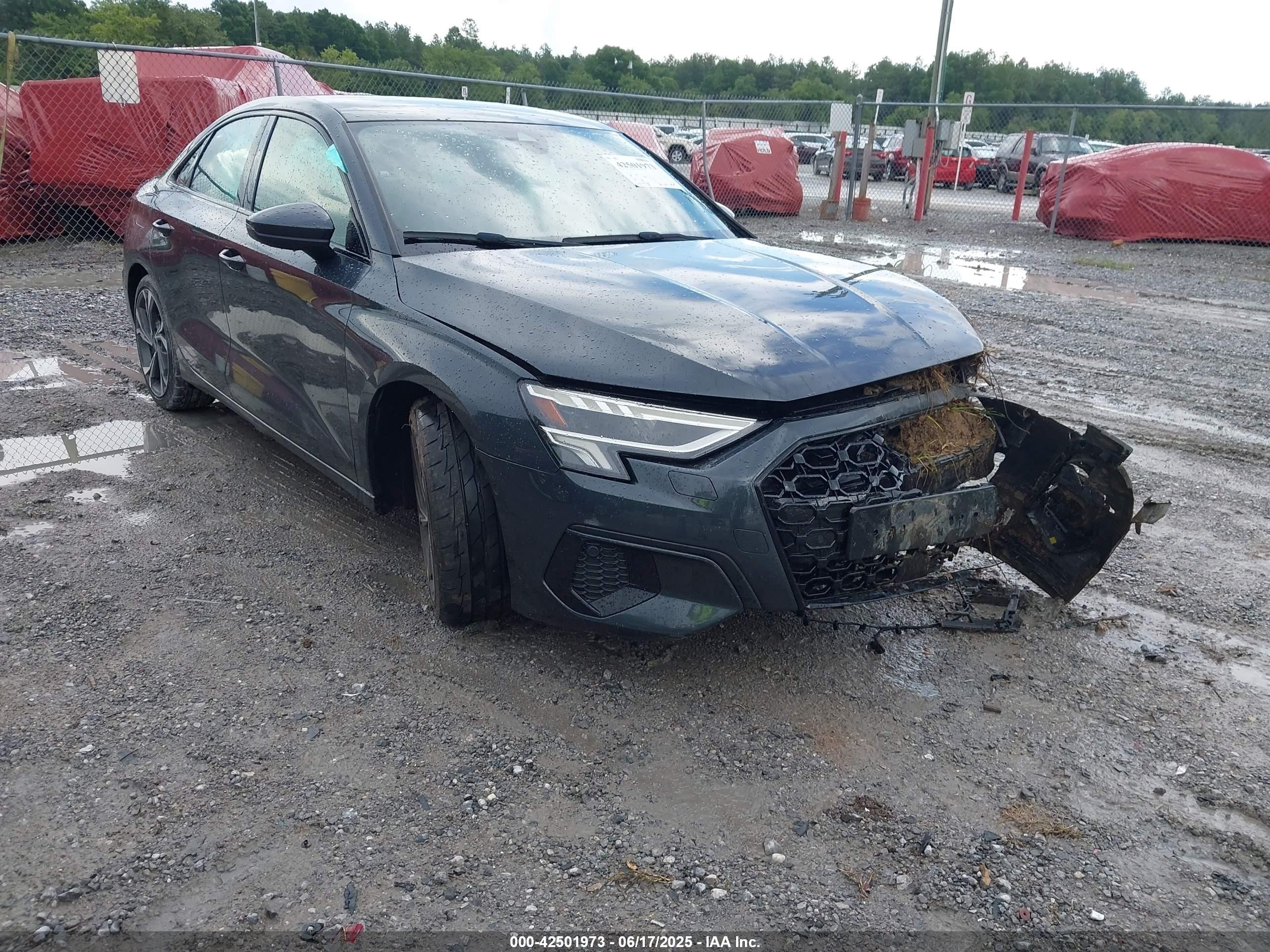 2023 Audi A3 Premium, VIN WAUAUDGY0PA040057 — Перед