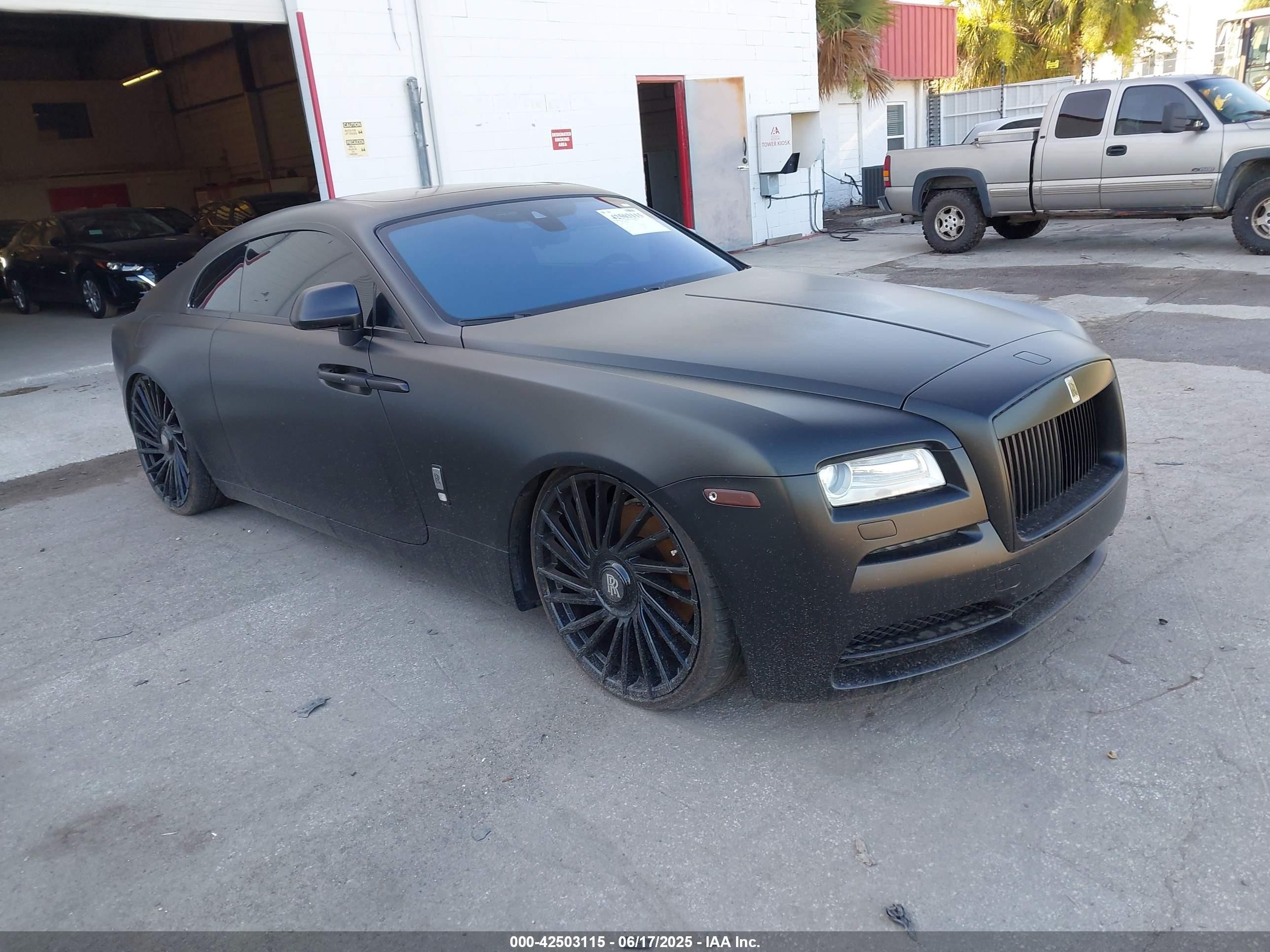 2014 Rolls-Royce Wraith, VIN SCA665C52EUX84783 — Theft recovery