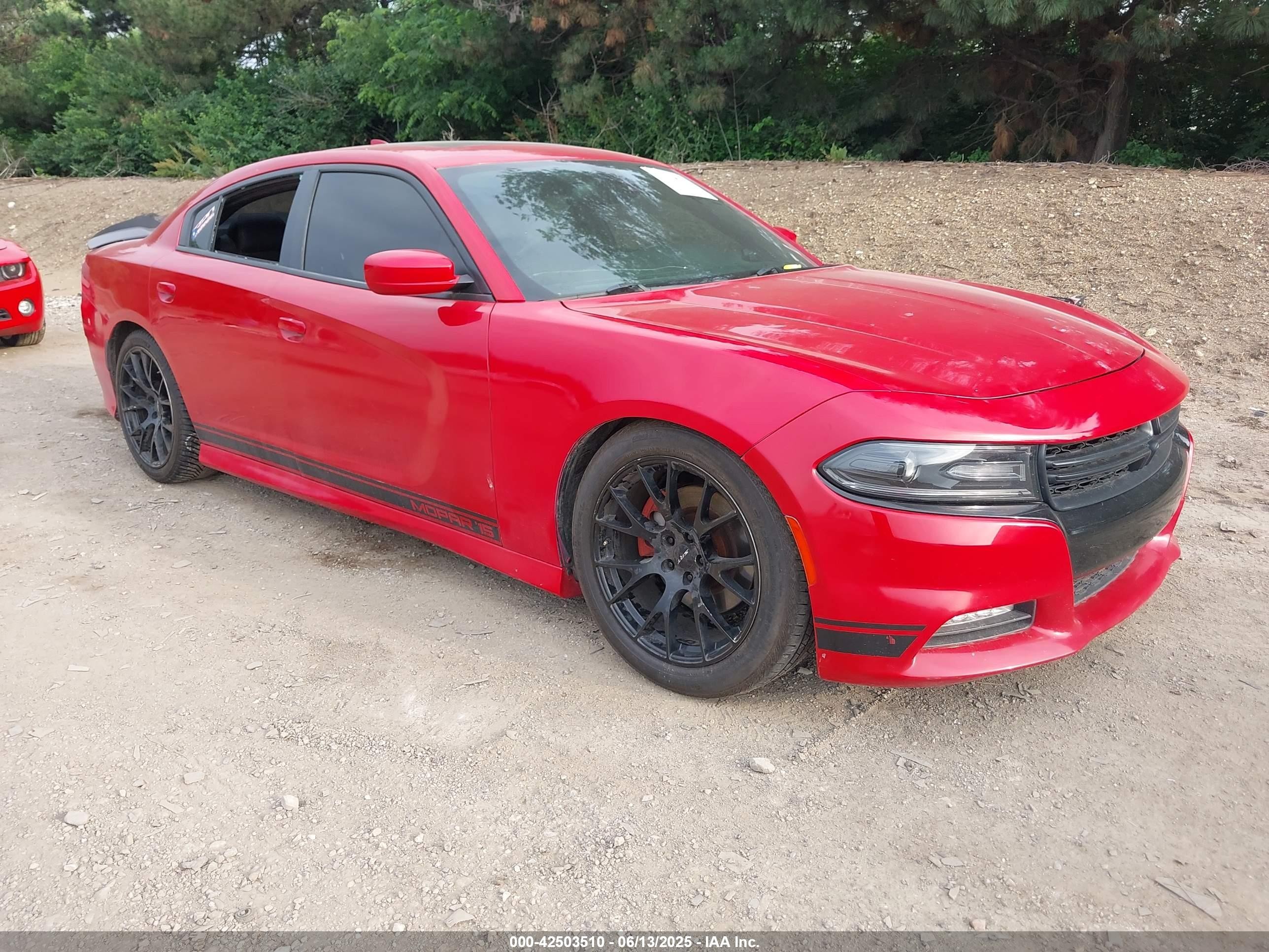 2015 Dodge Charger Road/Track, VIN 2C3CDXCT1FH879551 — Side