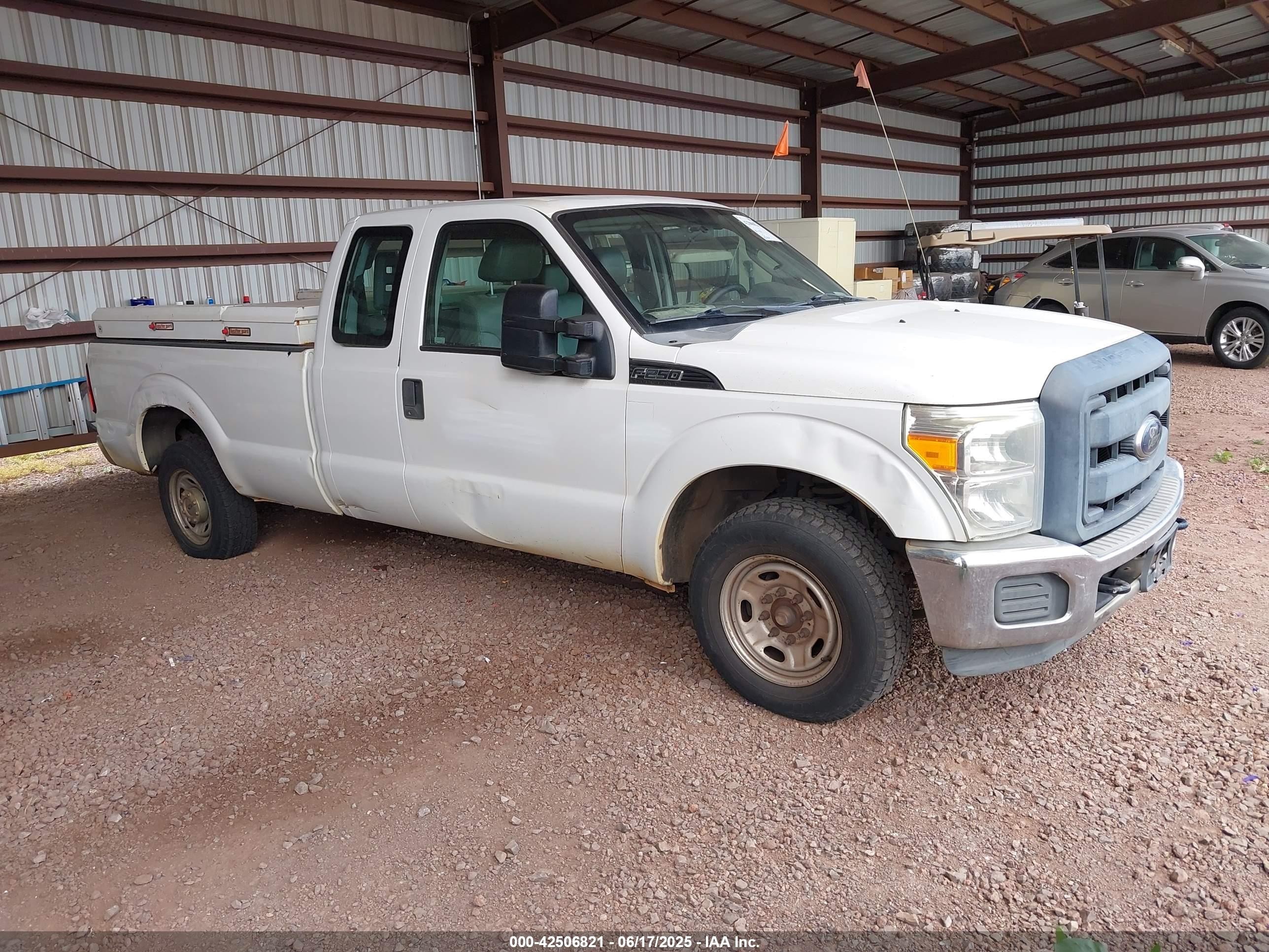 2012 Ford F-250 XLT, VIN 1FT7X2A63CEC83347 — Зад