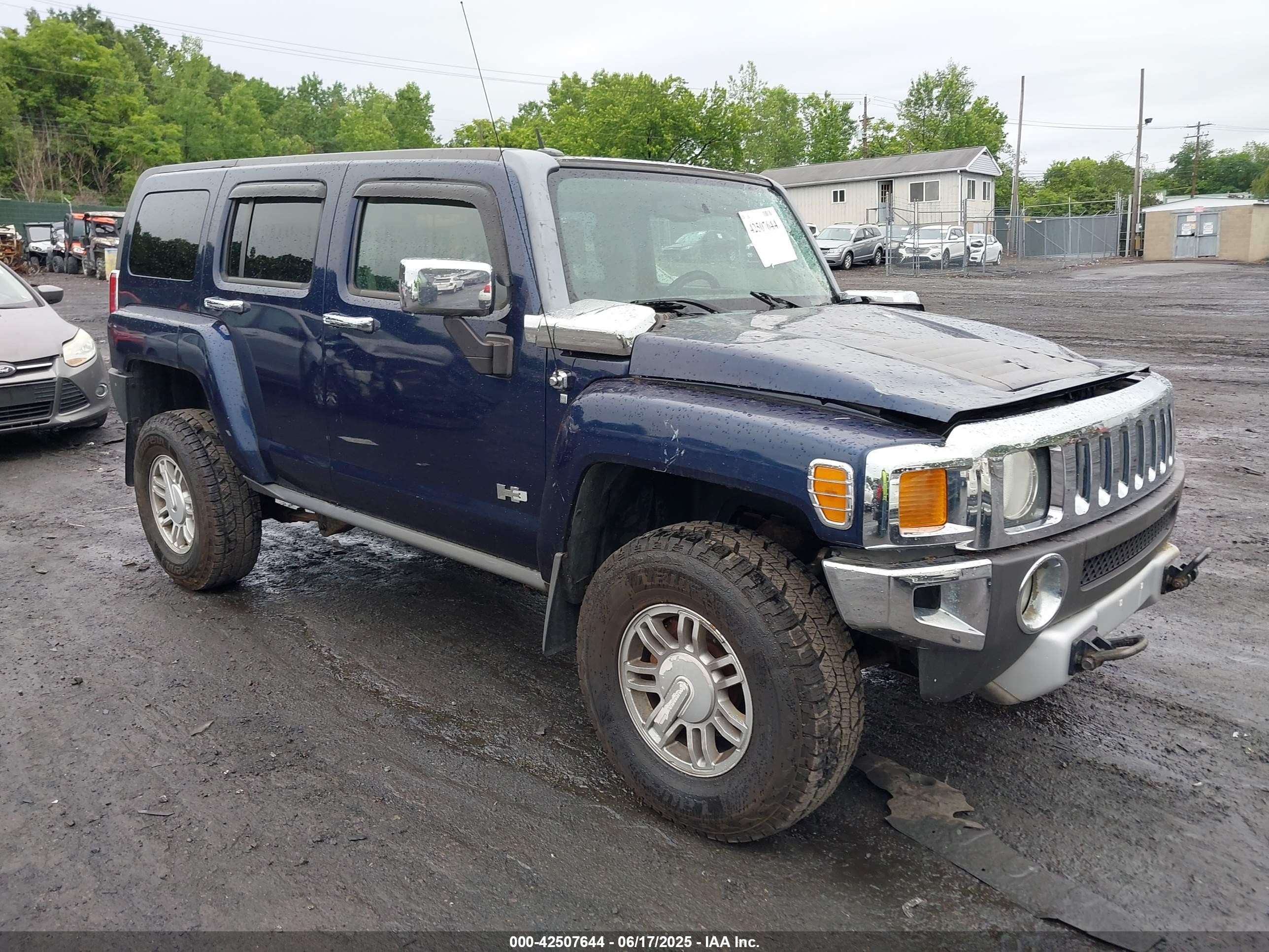 2008 Hummer H3 X, VIN 5GTEN13E488120894 — Roof