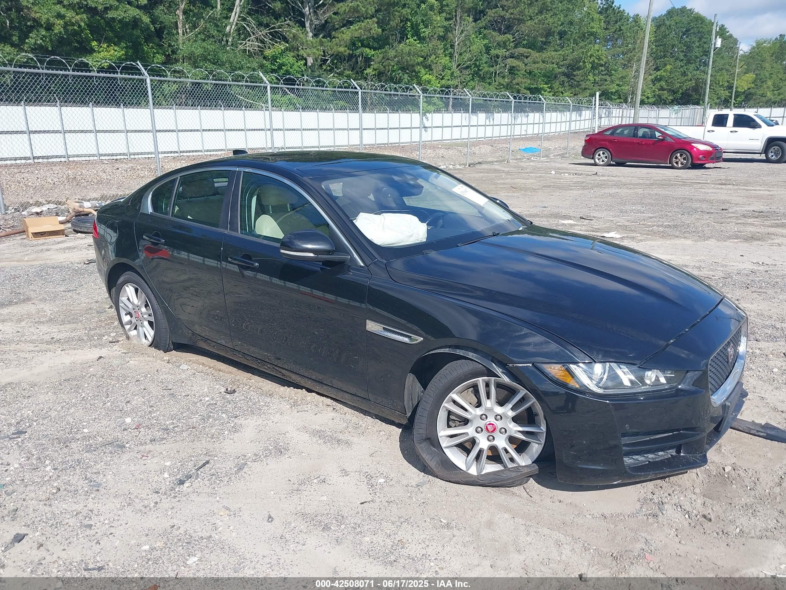 2017 Jaguar XE 25t Premium, VIN SAJAD4BG2HA968201 — Undercarriage