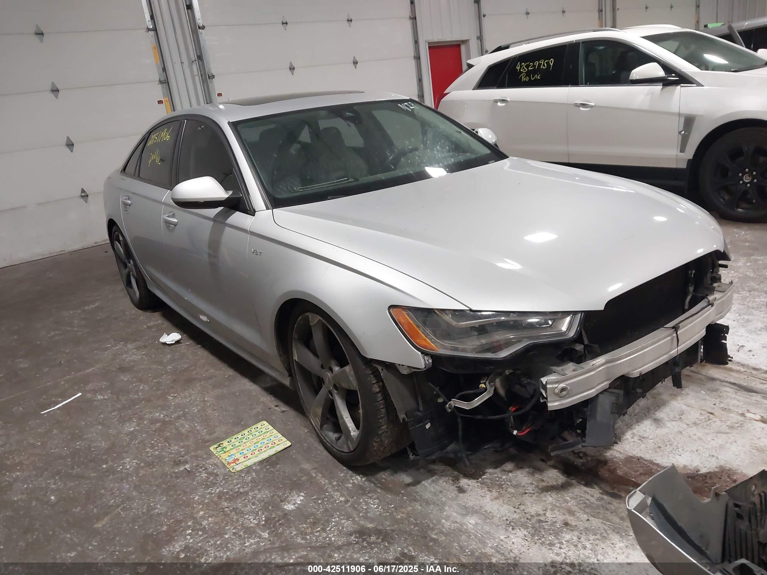 2015 Audi S6, VIN WAUF2AFC9FN014211 — Front end