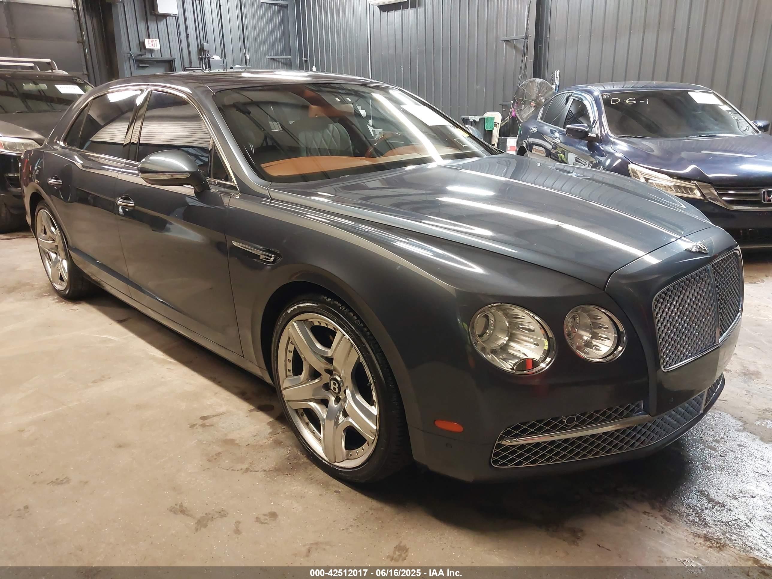 2014 Bentley Flying Spur, VIN SCBEC9ZA5EC091515 — Water / flood