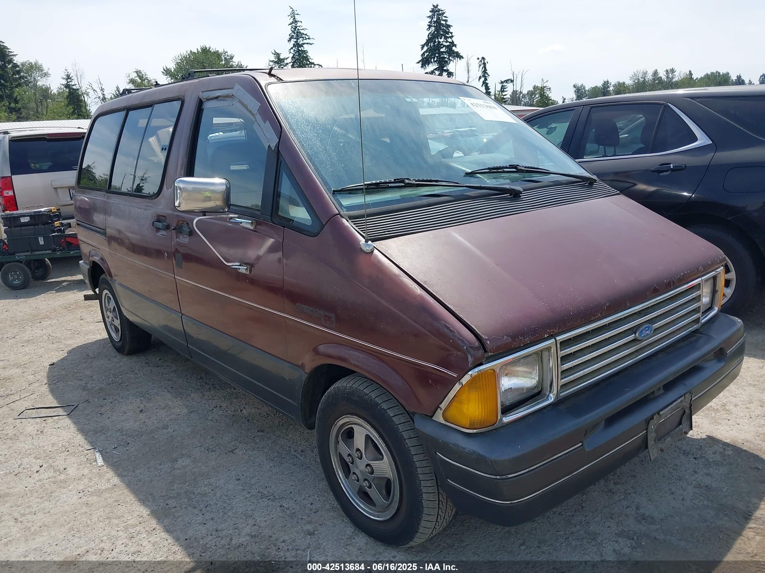 1986 Ford Aerostar, VIN 1FMCA11U9GZA90204 — Side