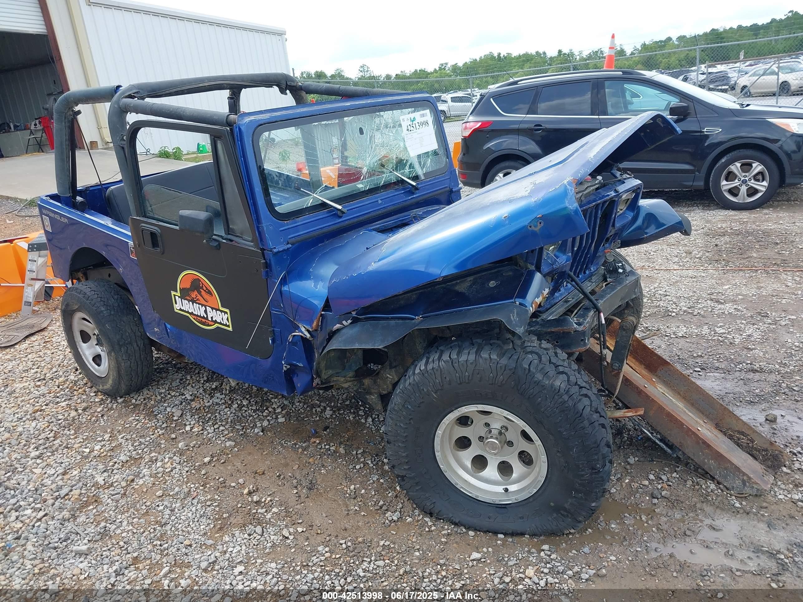1994 Jeep Wrangler S, VIN 1J4FY19P1RP465670 — Rollover