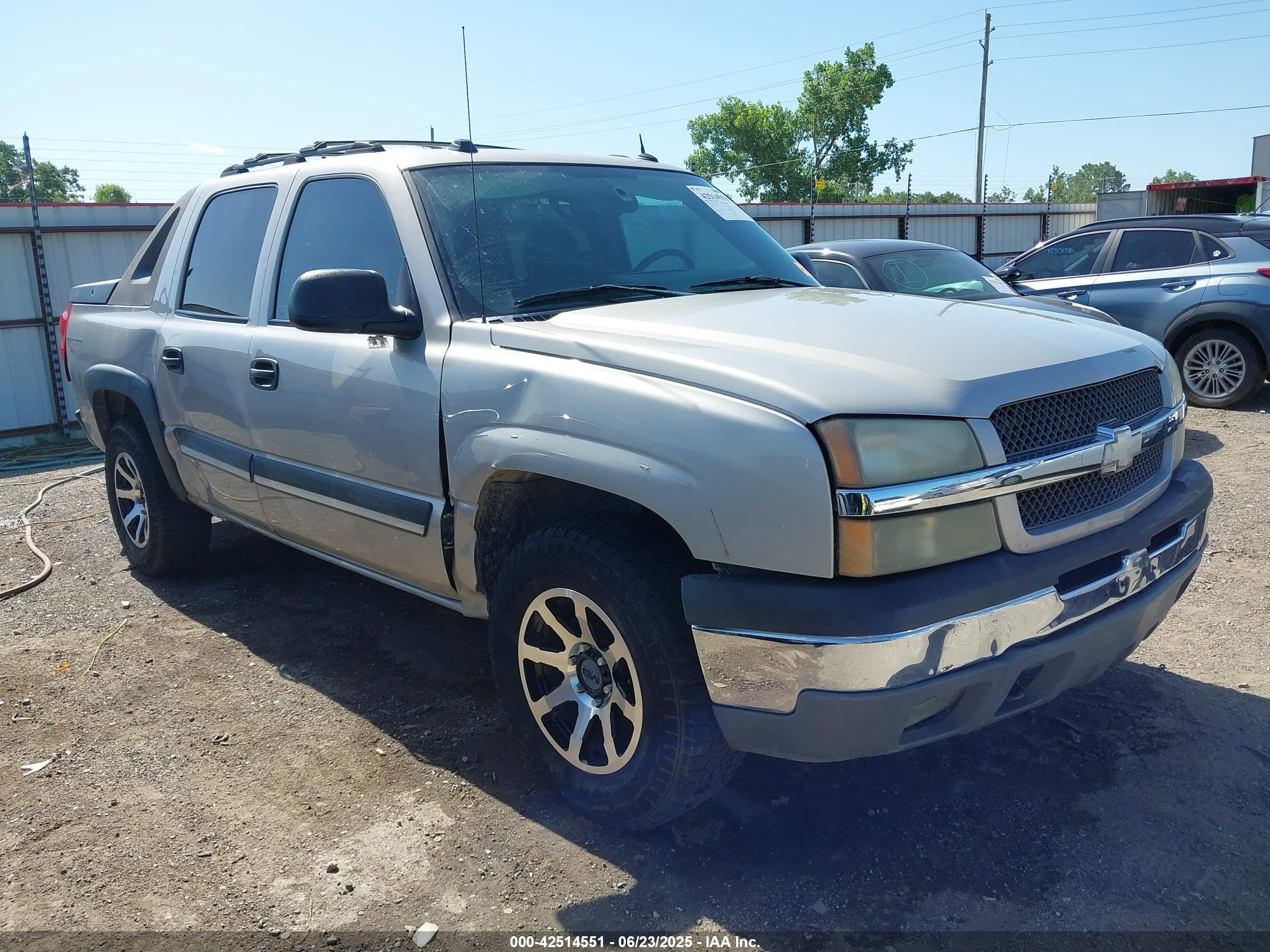 2004 Chevrolet Avalanche Z66, VIN 3GNEC12T64G264908 — Side
