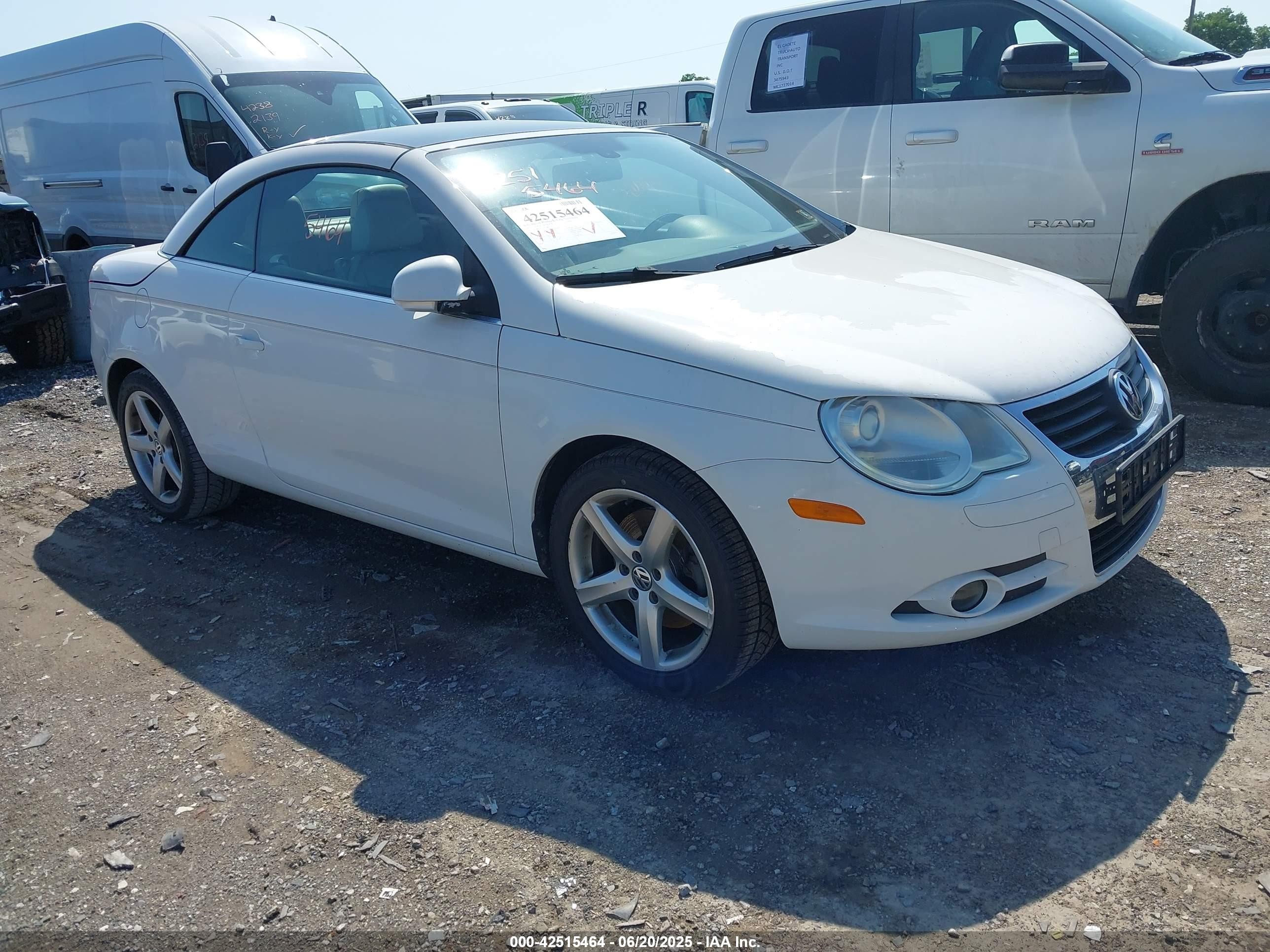 2007 Volkswagen Eos 2.0T, VIN WVWDA71F97V001512 — Mechanical