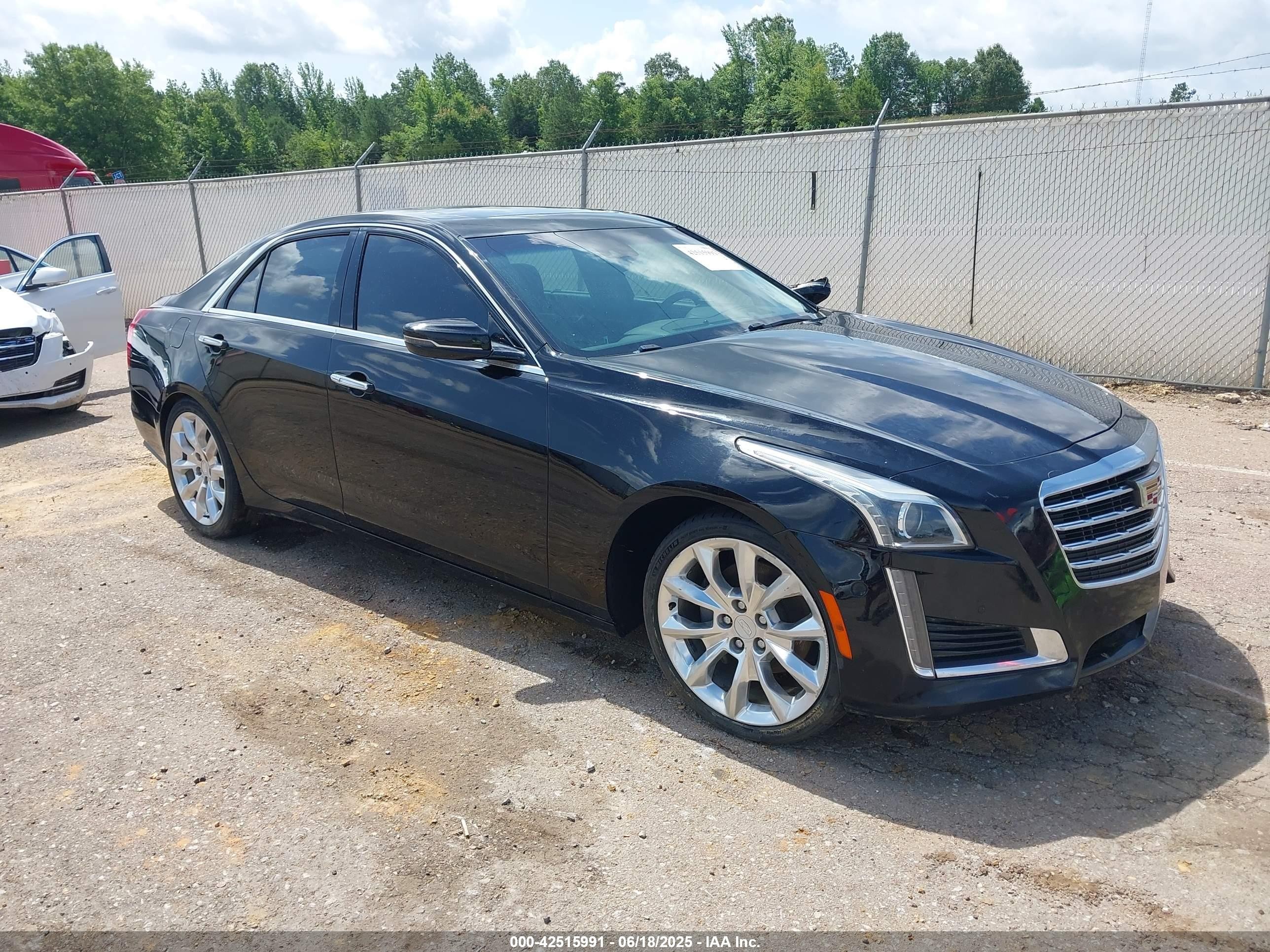 2019 Cadillac CTS Premium Luxury RWD, VIN 1G6AS5SS5K0104354 — Fresh water flood