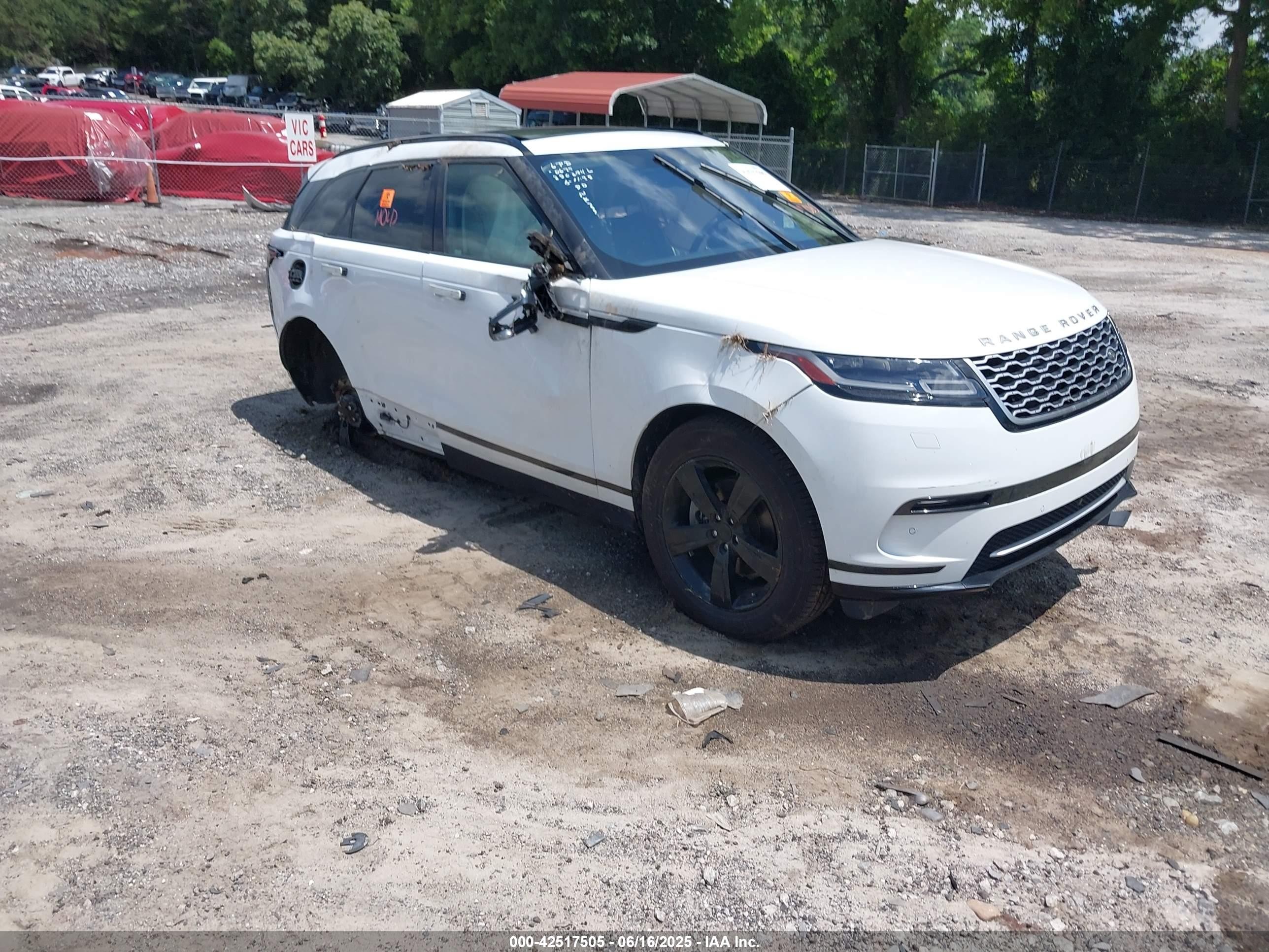 2020 Land Rover Range Rover Velar S, VIN SALYB2EX1LA250675 — Biohazard / chemical