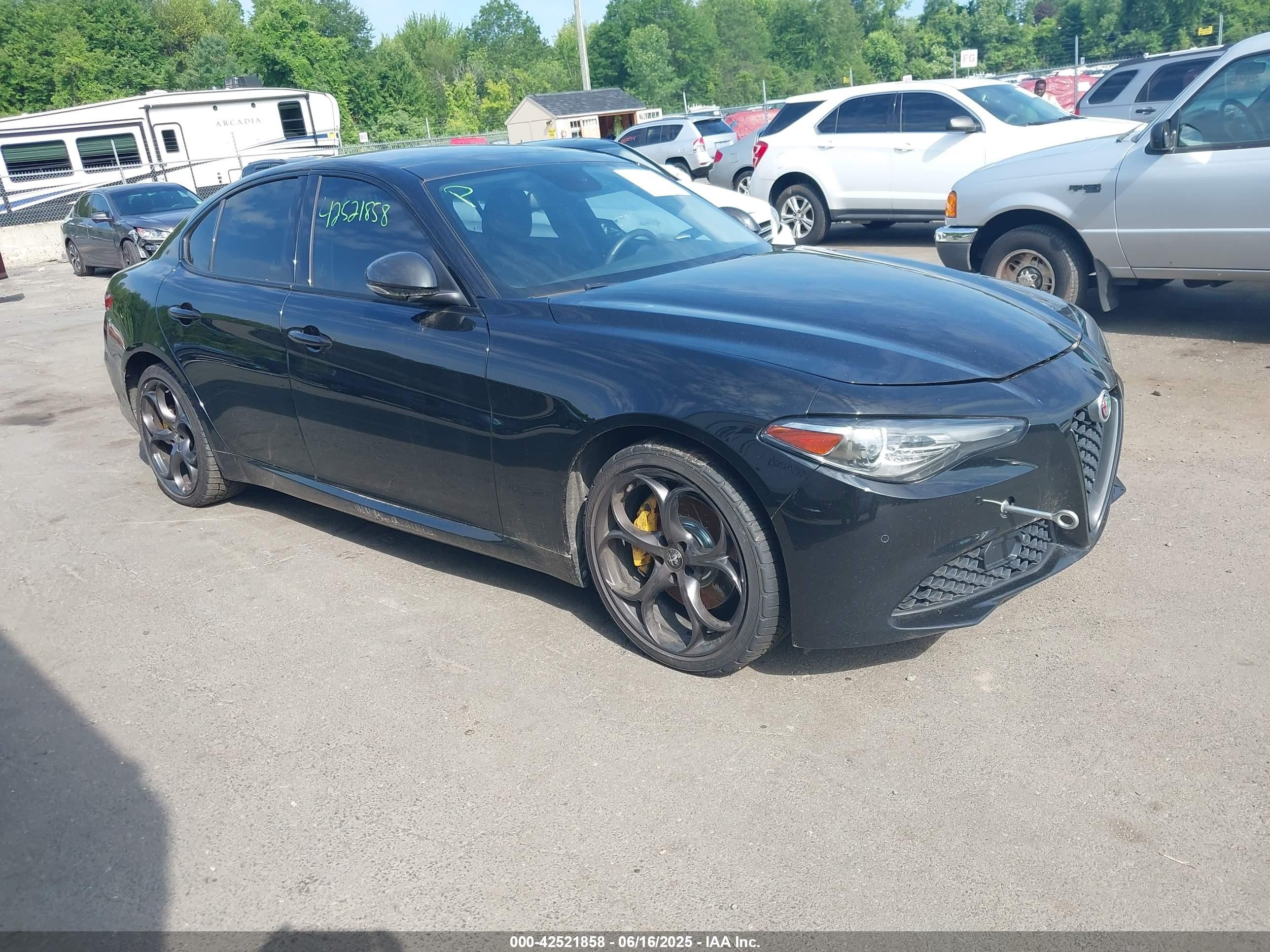 2018 Alfa Romeo Giulia Ti Sport, VIN ZARFAEEN8J7597857 — Mechanical