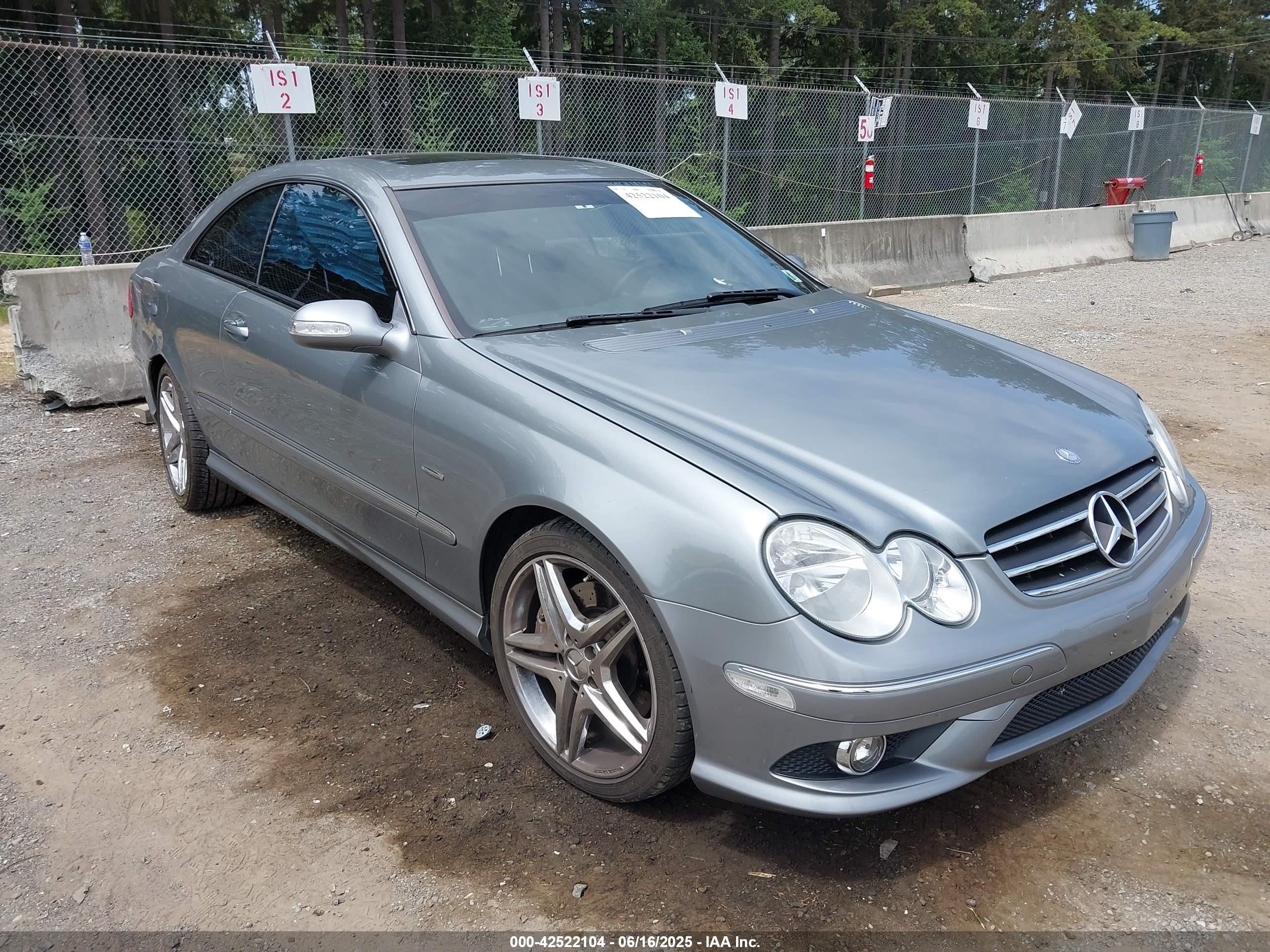 2009 Mercedes-Benz CLK 350, VIN WDBTJ56H59F264926 — Фото с аукциона