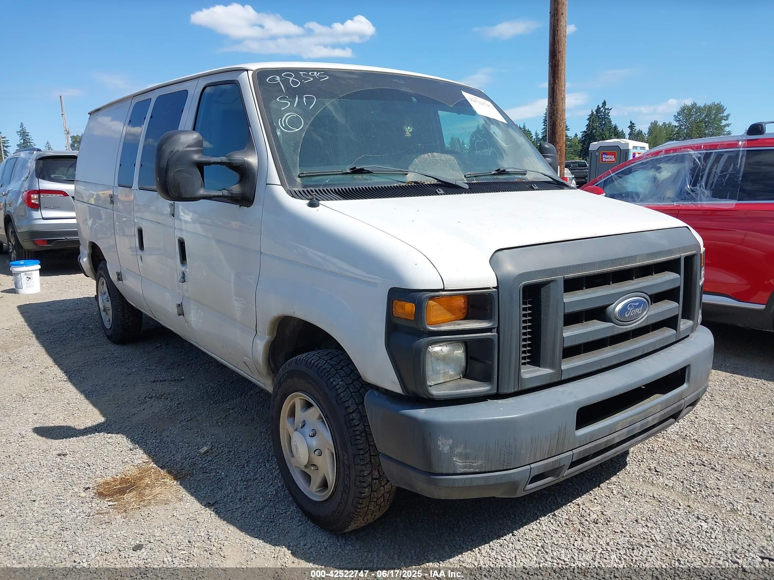 2013 Ford Econoline Cargo Commercial, VIN 1FTNE1EW8DDB05975 — Theft recovery