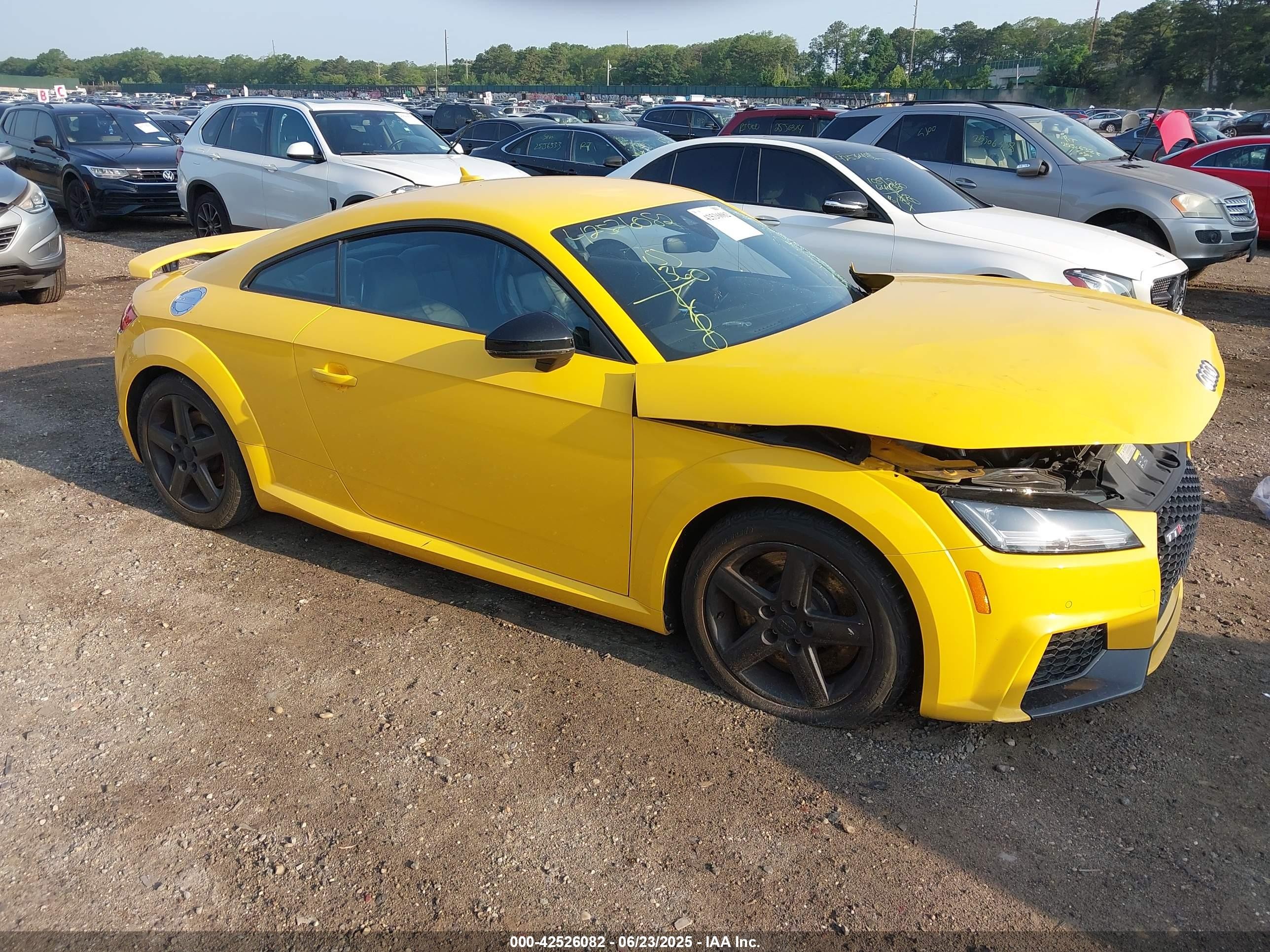 2018 Audi TT RS, VIN WUACSAFV8J1902975 — Перед
