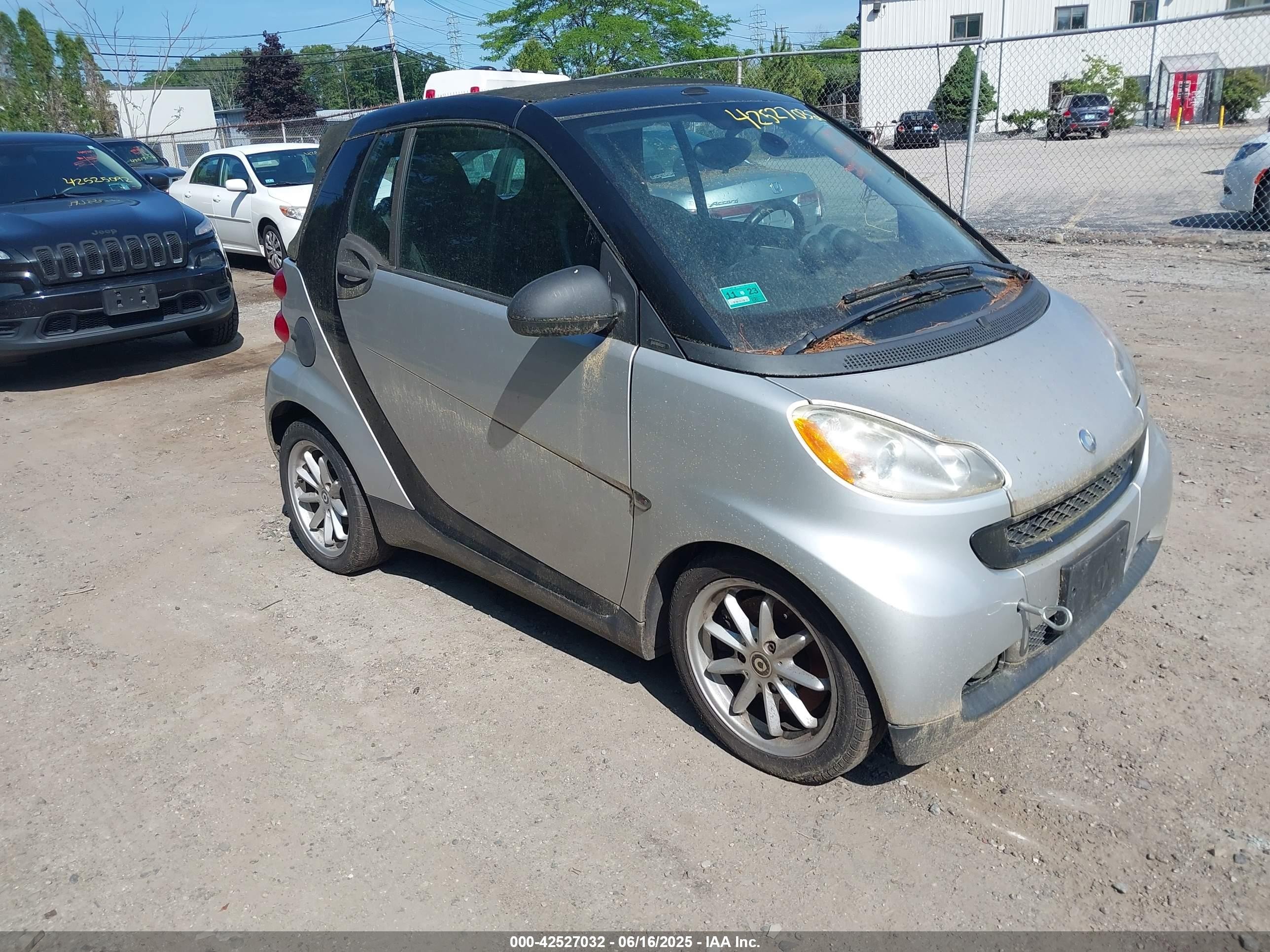 2008 Smart fortwo Passion, VIN WMEEK31X38K170058 — Обычный износ
