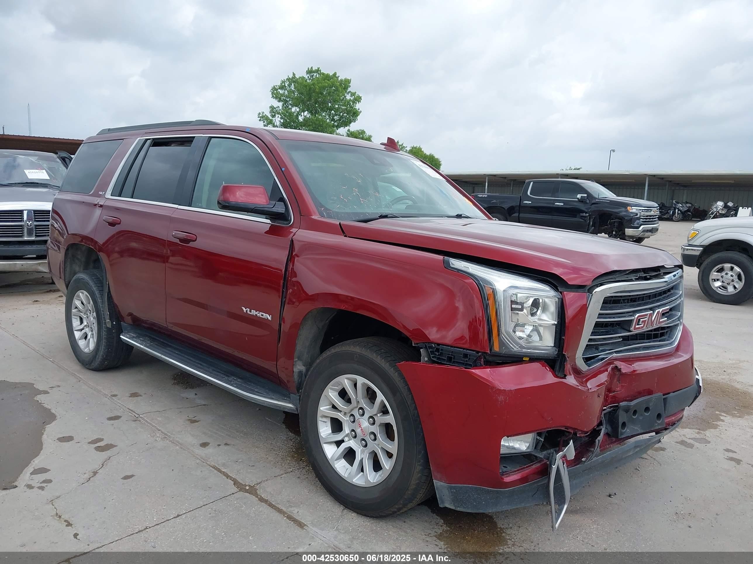 2017 GMC Yukon SLT, VIN 1GKS1BKC8HR388194 — All over
